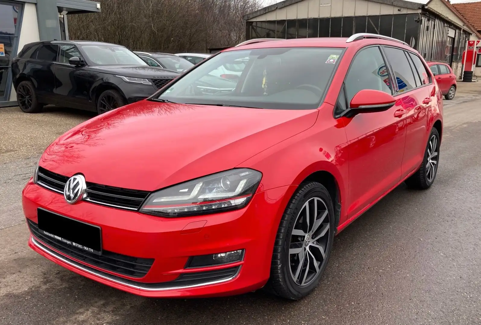 Volkswagen Golf VII Variant 1.6 TDI  Allstar DSG, LED, BMT Rot - 1