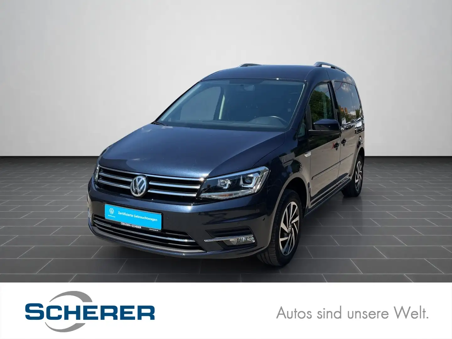 Volkswagen Caddy Trendline Trendline 5-Sitzer KR 1.4 TSI EU Blau - 1