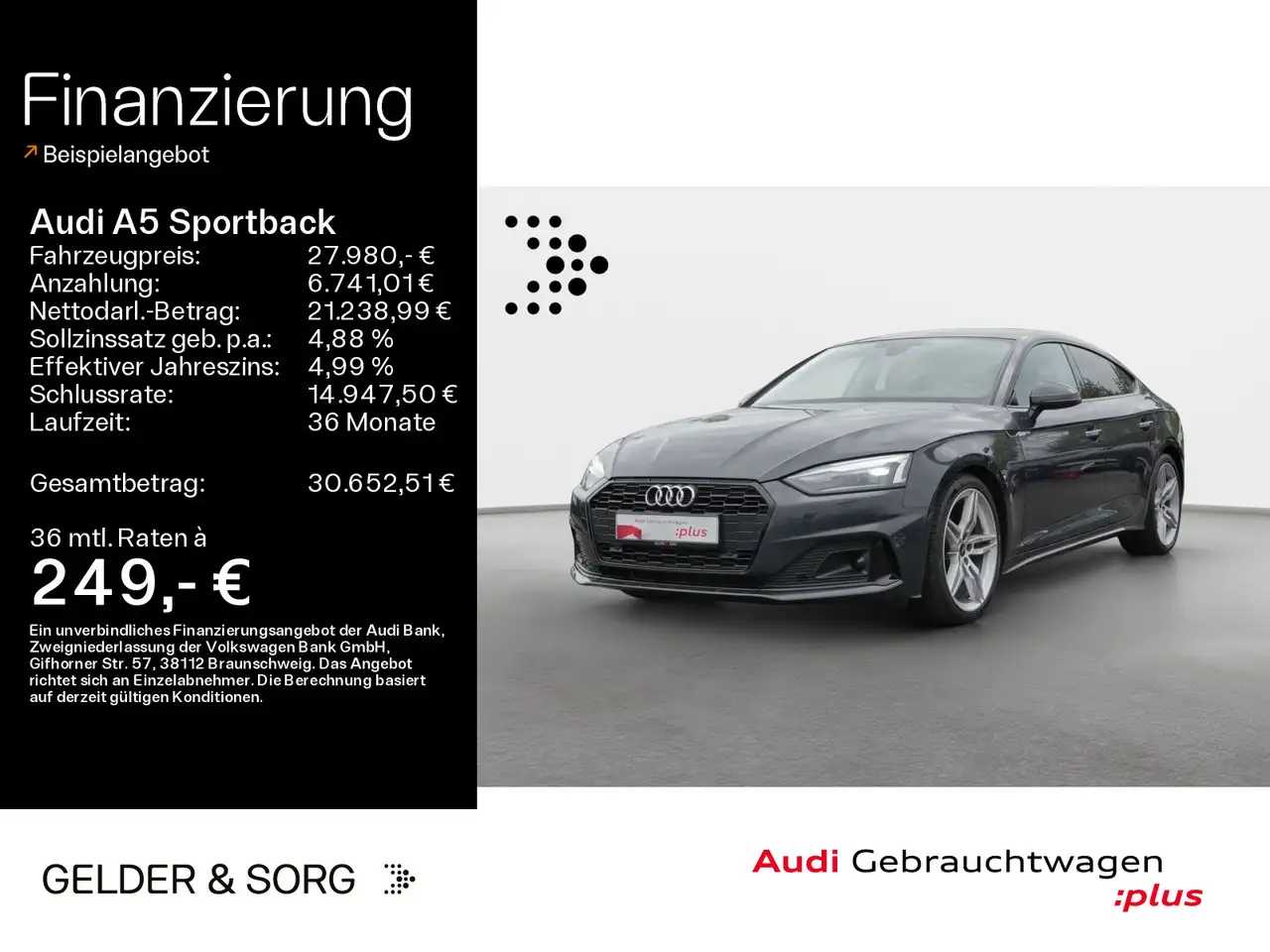 Audi A5 35 TDI LED*AHK*EPH*Virtual*Navi