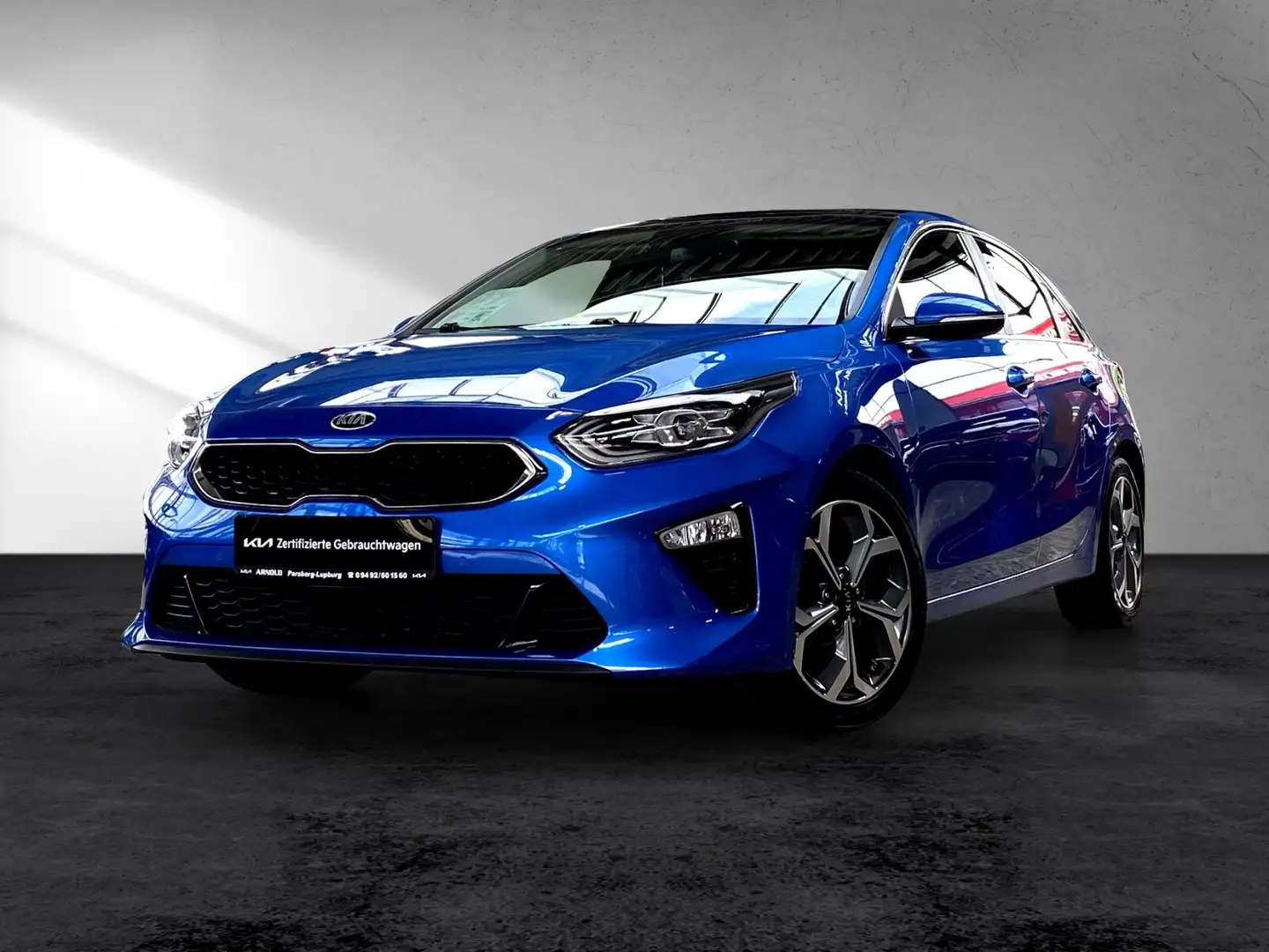 Kia Ceed / cee'd Ceed 1.6 CRDi Platinum DCT7 Sitzbel. AHK Kamera Blu/Azzurro - 2