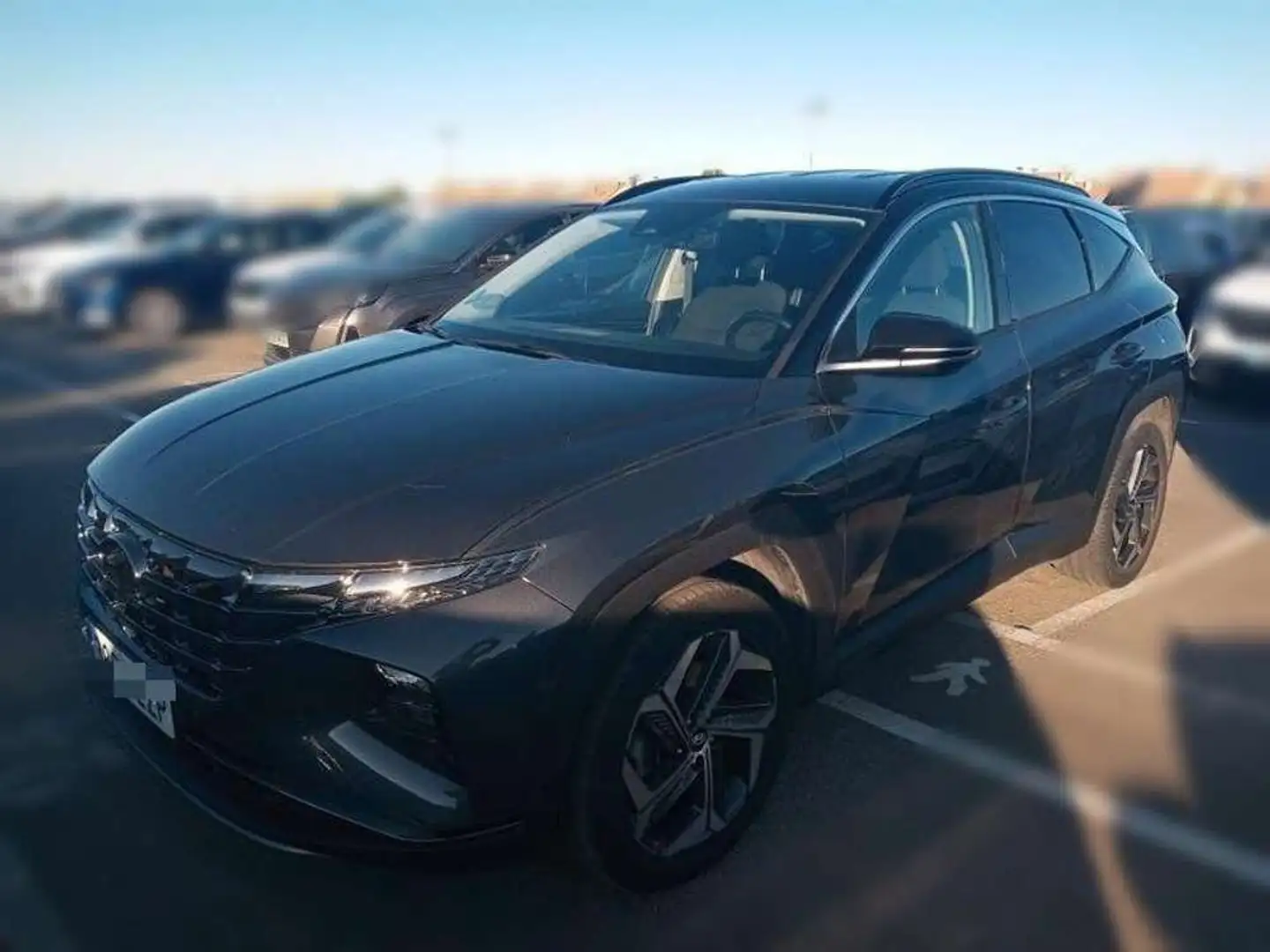 Hyundai TUCSON 1.6 TGDI HEV Tecno 2C AT Gris - 1