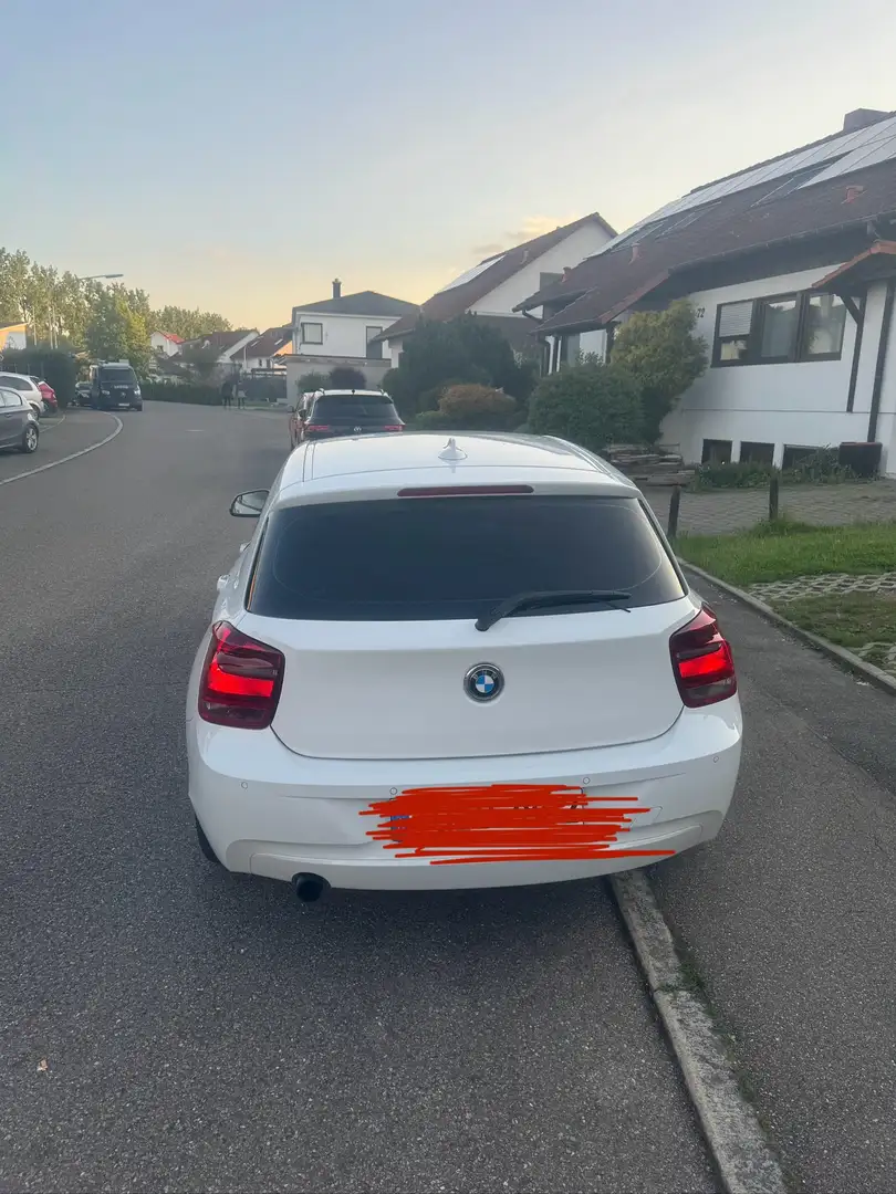 BMW 116 Weiß - 2