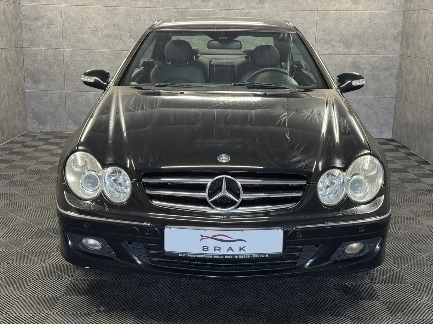 Mercedes-Benz CLK 200 Kompressor Bi-Xenon*Navi*Leder*Schiebeda Schwarz - 2