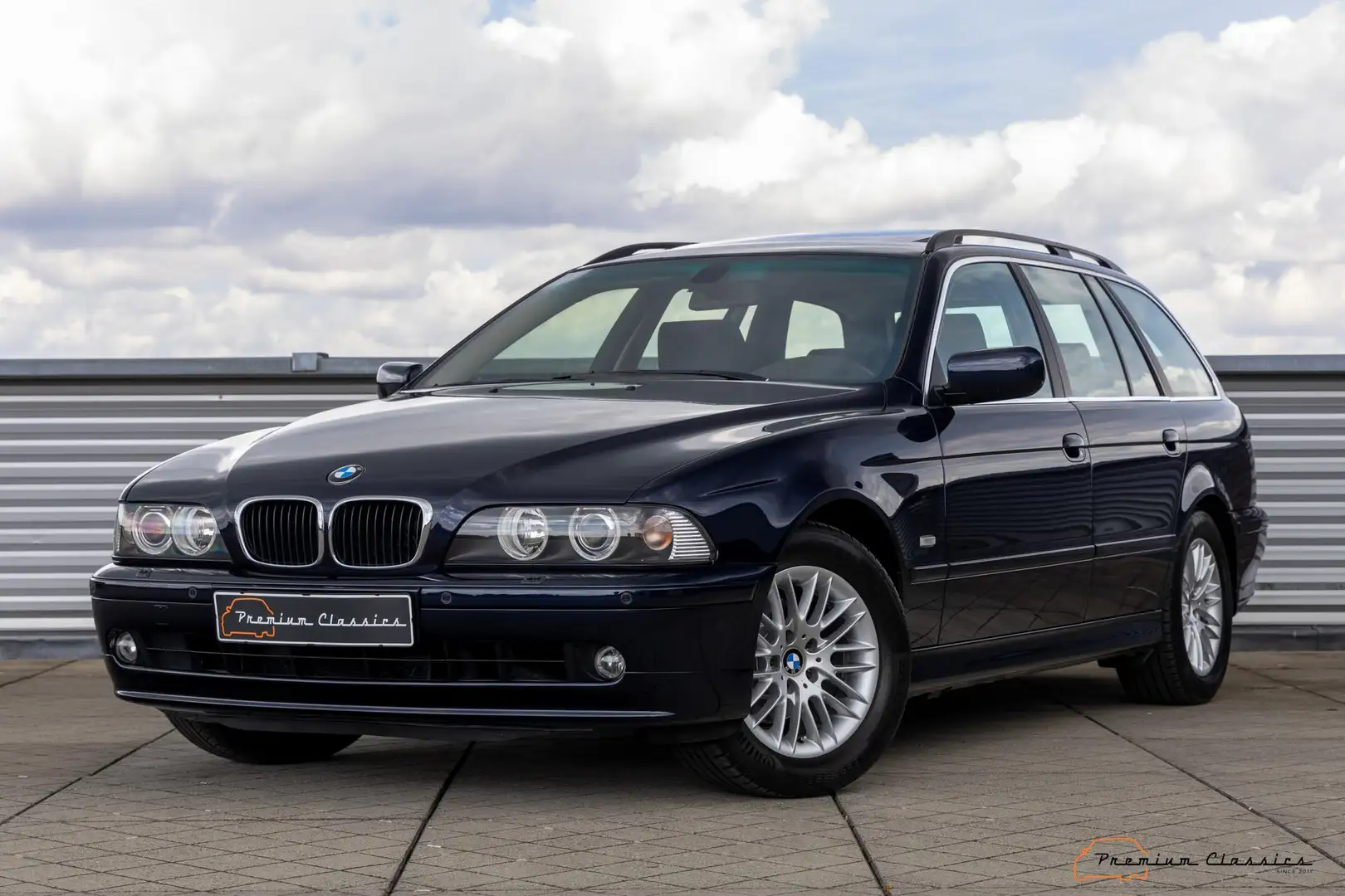 BMW 525 5-serie Touring 525i Executive | 87.000KM | Sunroo Albastru - 1