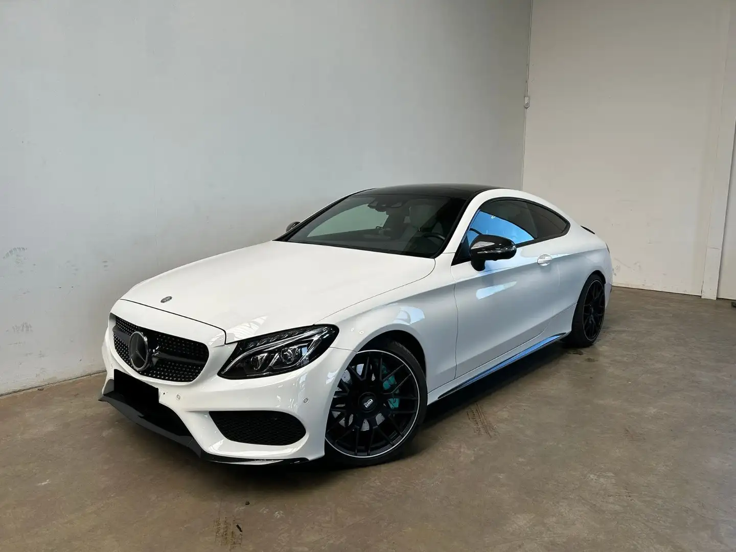 Mercedes-Benz C 250 C250 Coupé AMG Line Standhzg HUD LED ACC Vollaus Alb - 1