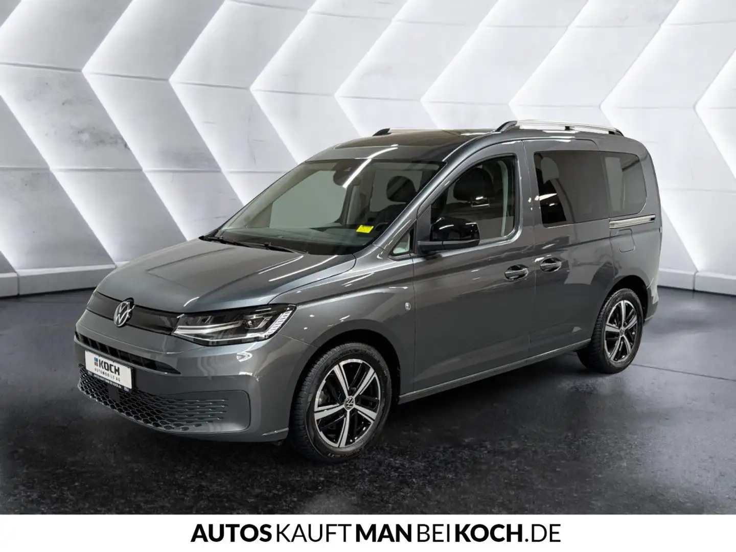 Volkswagen Caddy 2.0 TDI DSG LED NAVI AHK SHZ PANO KAM Klima Gris - 2