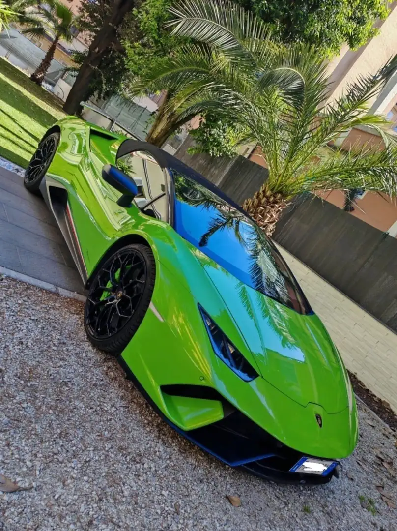 Lamborghini Huracán Huracan Spyder 5.2 Performante 640 awd Verde - 2