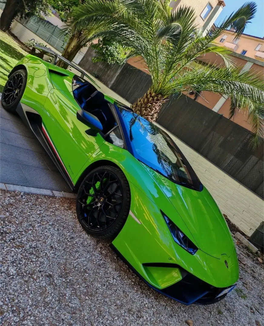 Lamborghini Huracán Huracan Spyder 5.2 Performante 640 awd Verde - 1