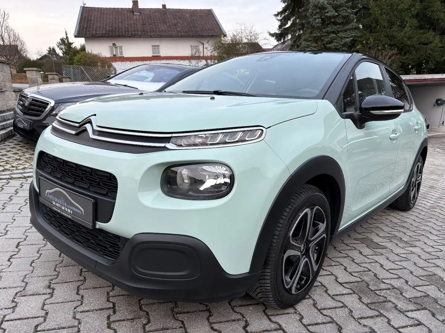 Citroen C3 Feel | Automatik | 1. Hd. erst 34.218 km Grün - 1