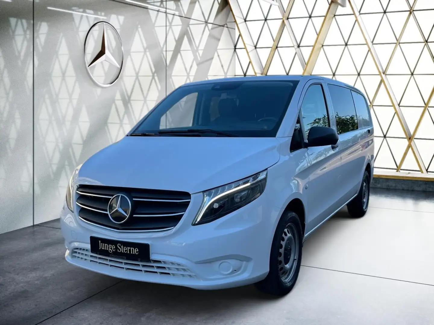 Mercedes-Benz Vito 119 CDI 4x4 Mixto Lang AHK*Klima*Kam*StdHzg Weiß - 1