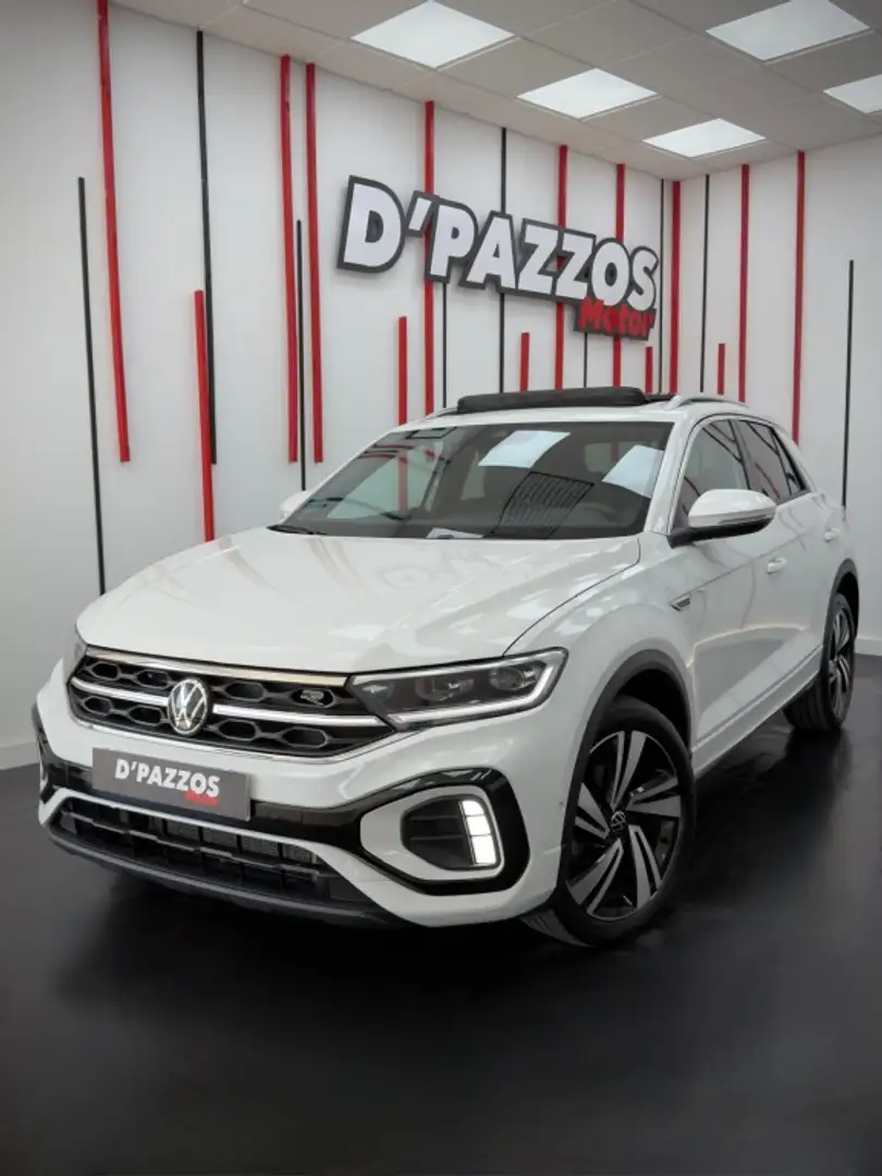 Volkswagen T-Roc 1.5 TSI R-Line kW DSG7 110KW Blanco - 1