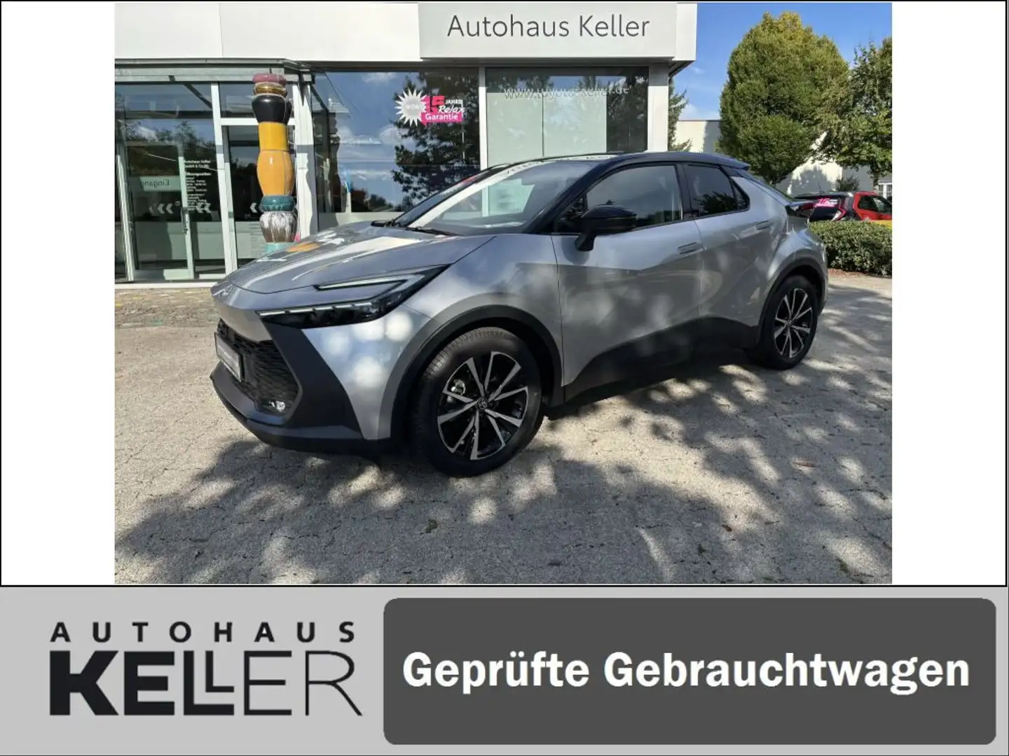 Toyota C-HR 2.0 Hybrid Team Deutschland Silber - 1