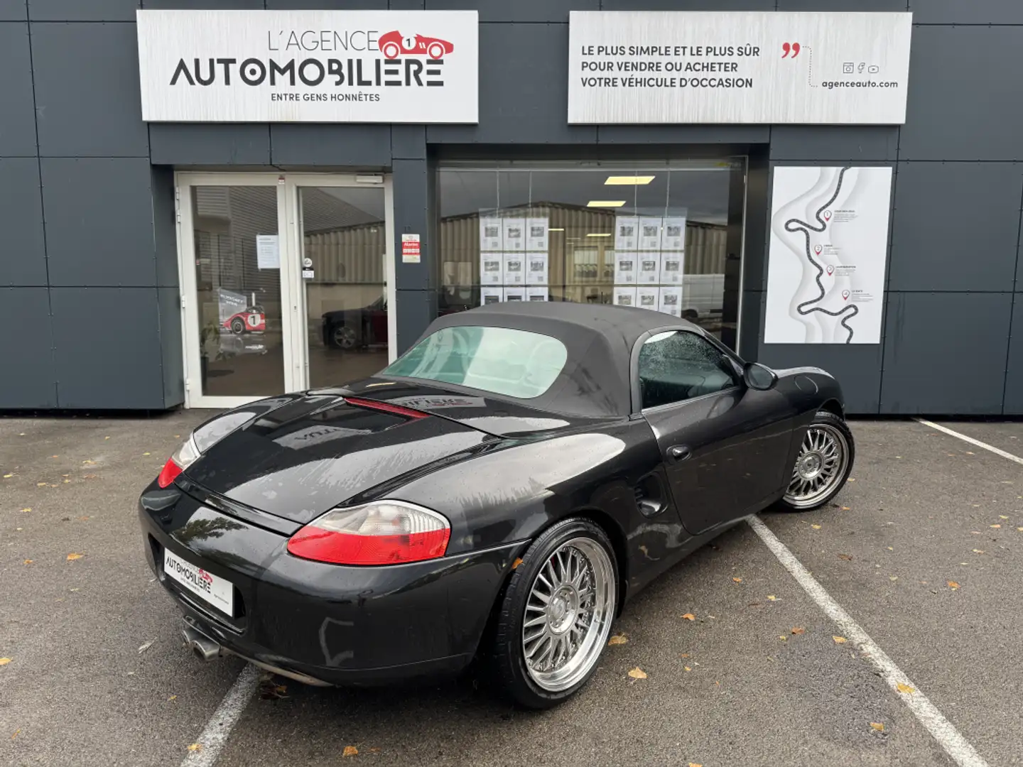 Porsche Boxster 3.2L S 252 Cv BVM6 Pack Sport Exclusive Départeme Noir - 2