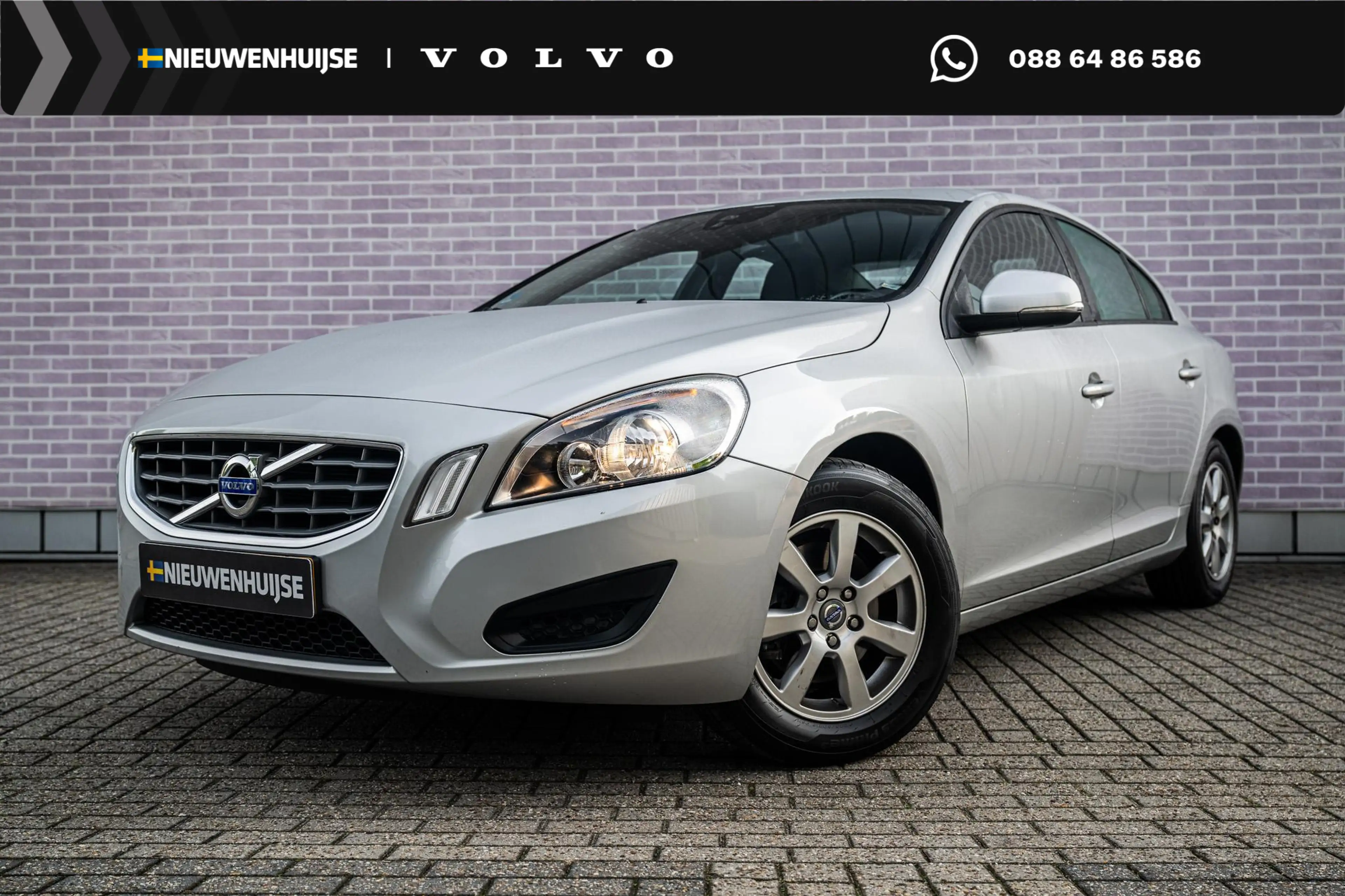 Volvo S60 1.6 T3 Kinetic | Trekhaak | RTI Navigatie | High P