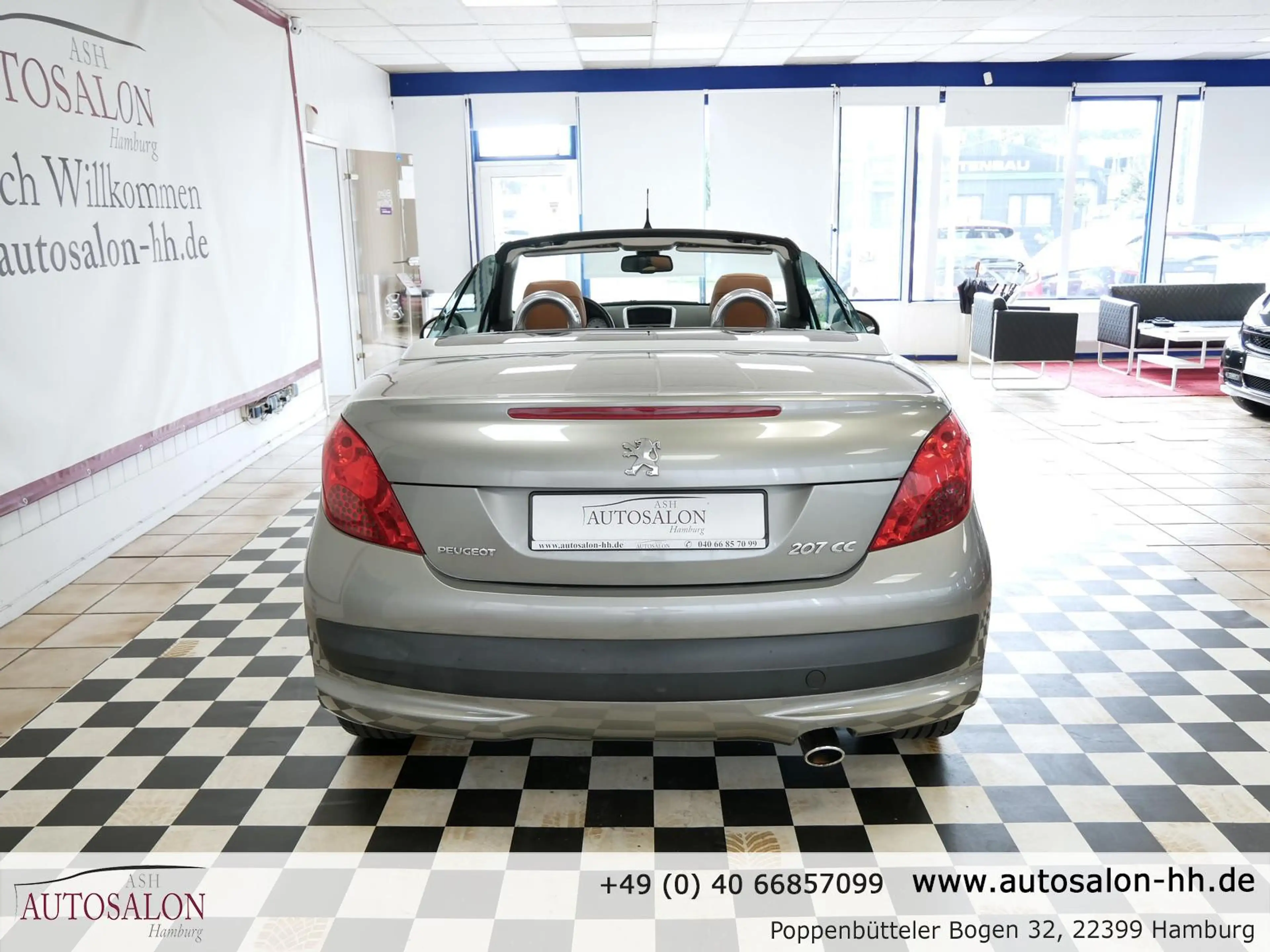 Peugeot 207 CC CC Platinum*2Vorb*Leder Braun*Bluetooth*Sitzhei — photo 5