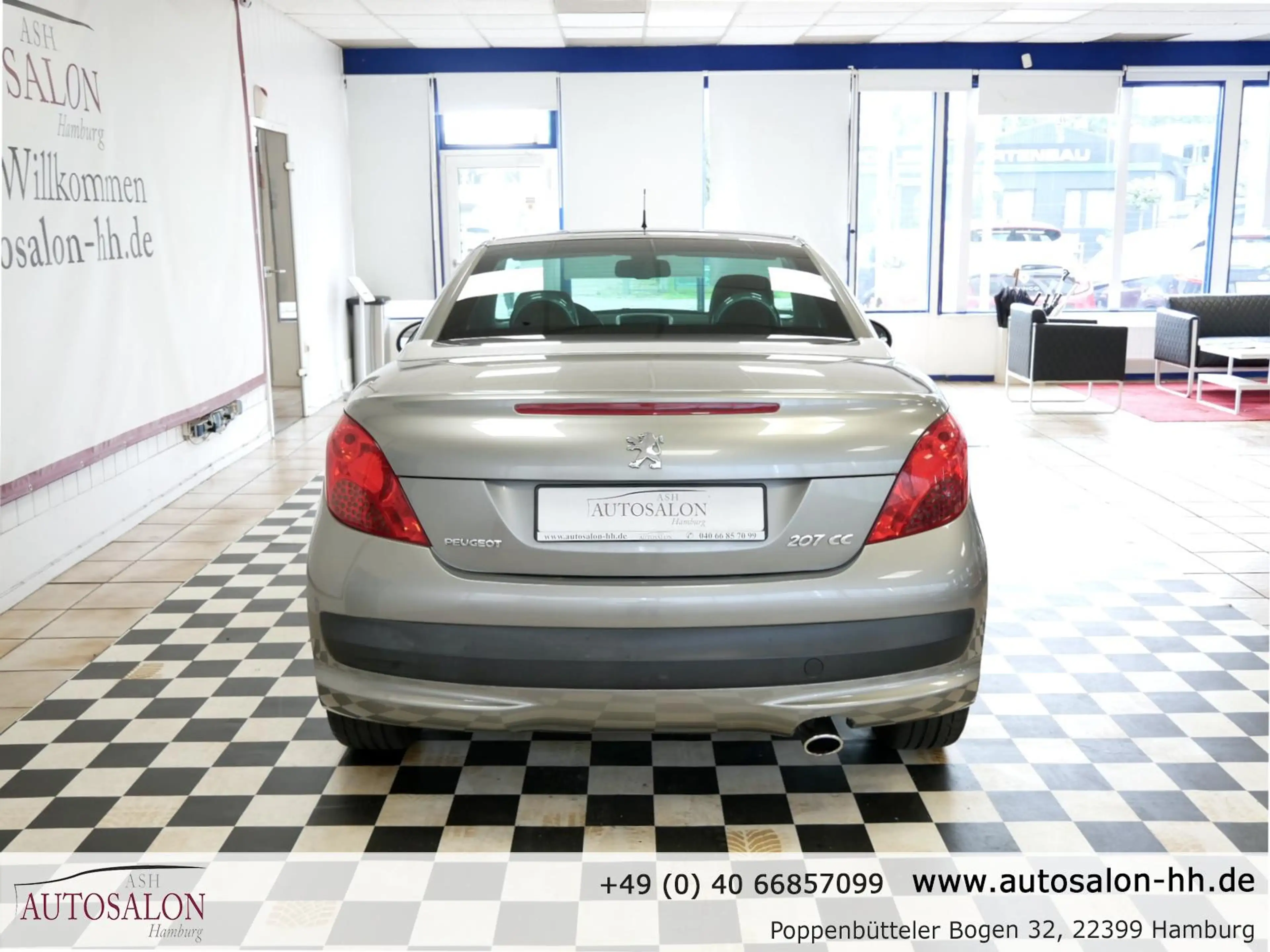 Peugeot 207 CC CC Platinum*2Vorb*Leder Braun*Bluetooth*Sitzhei — photo 6