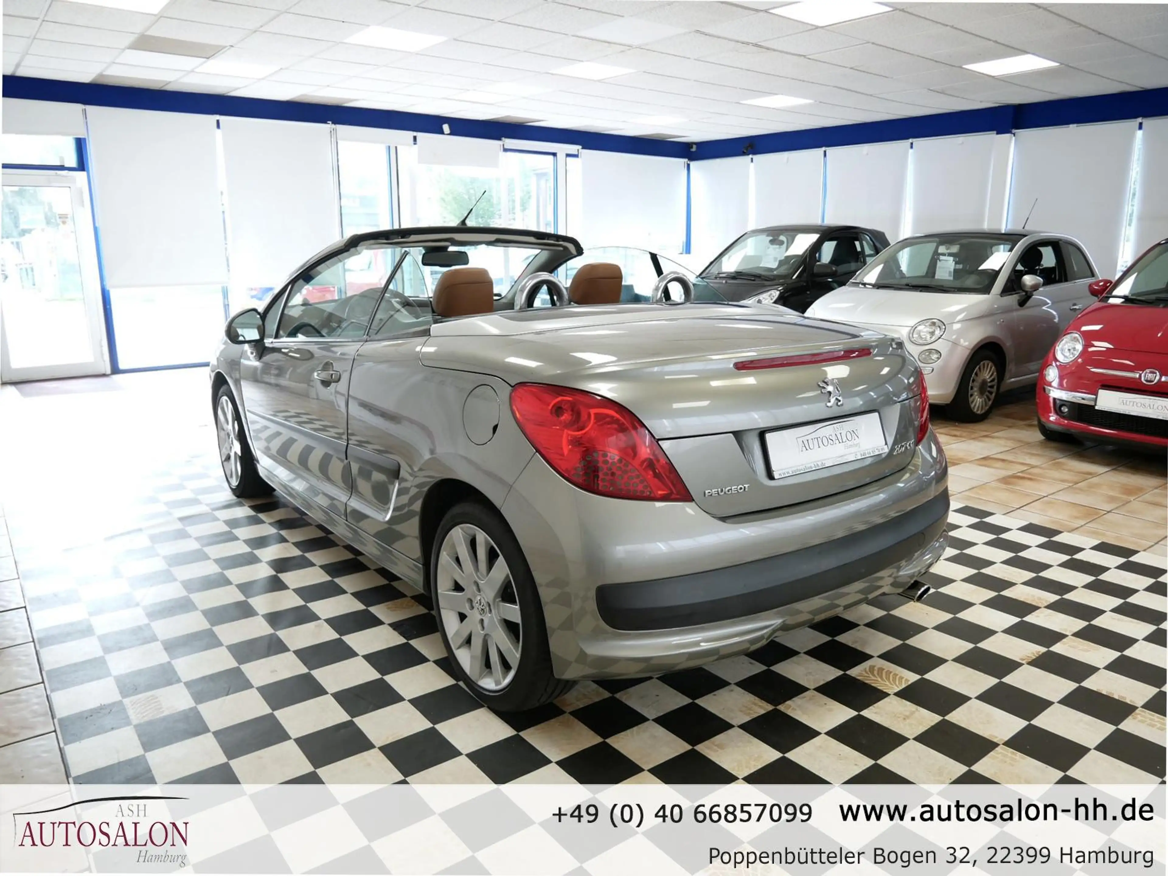 Peugeot 207 CC CC Platinum*2Vorb*Leder Braun*Bluetooth*Sitzhei — photo 9