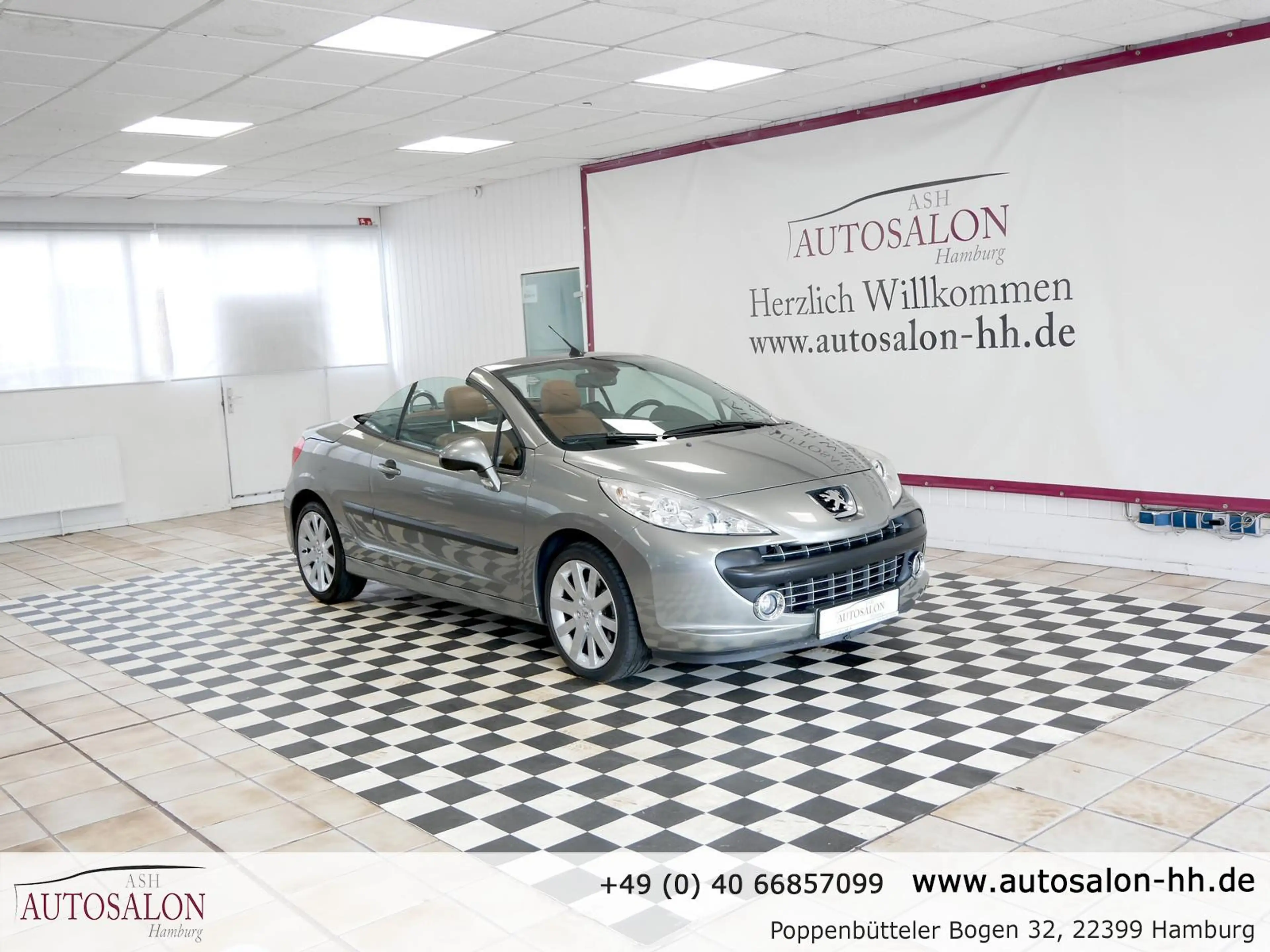 Peugeot 207 CC CC Platinum*2Vorb*Leder Braun*Bluetooth*Sitzhei