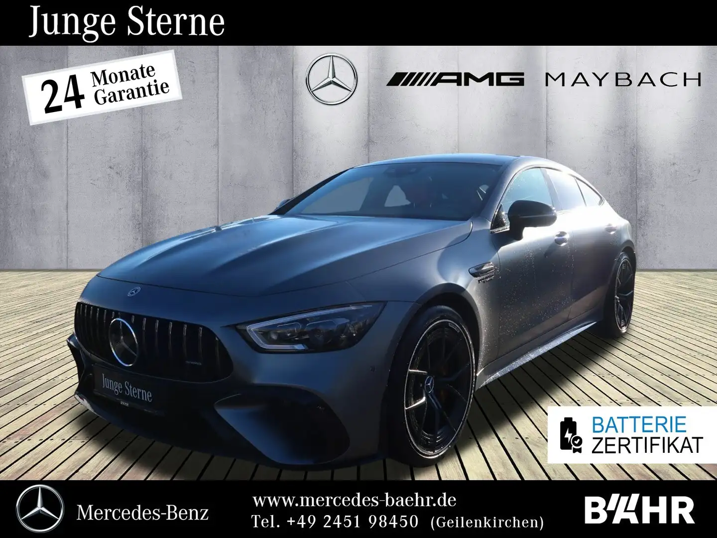 Mercedes-Benz AMG GT AMG GT 63 S E PERFORMANCE Night/Aero/Pano/HeadUp Gris - 1