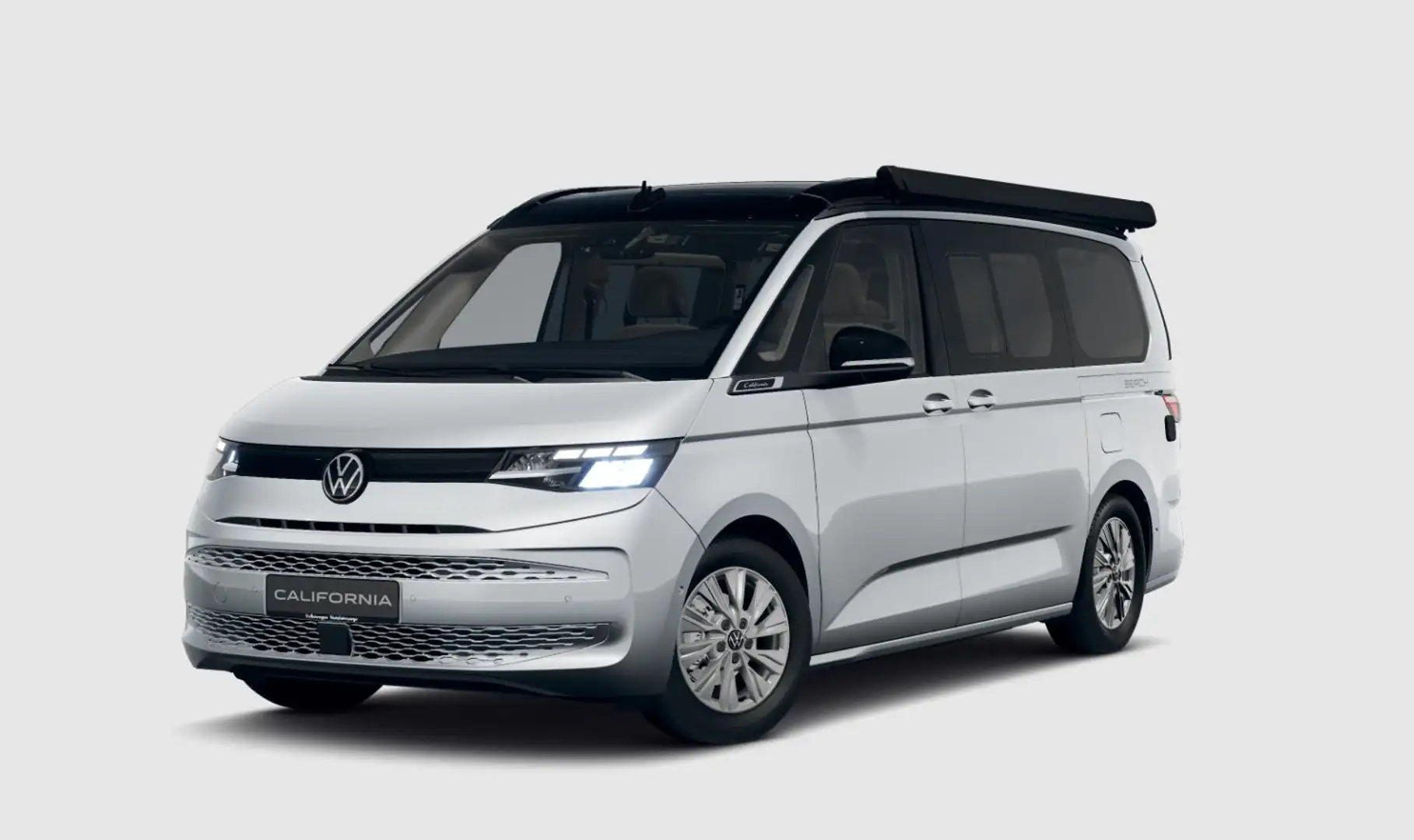 Volkswagen T7 California Beach Tour 2.0 TDI DSG AHK+Standheizung+230 V uvm! Silber - 1