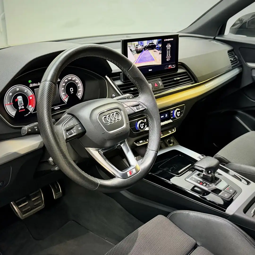 Audi Q5 Q5 40 2.0 tdi mhev S line Plus quattro s-tronic Nero - 2
