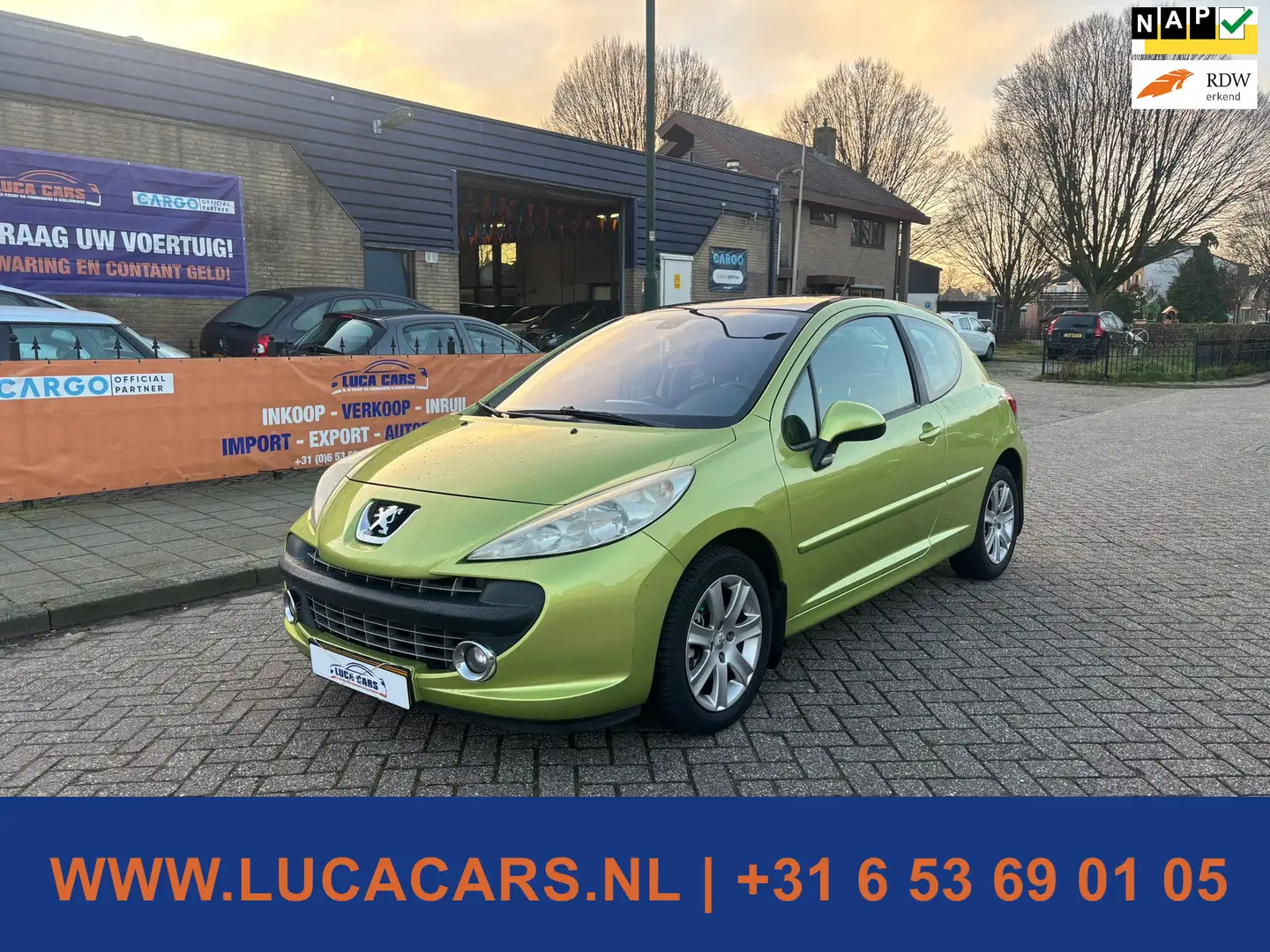 Peugeot 207 1.6 VTi XS Pack NIEUWE APK! Geel - 1