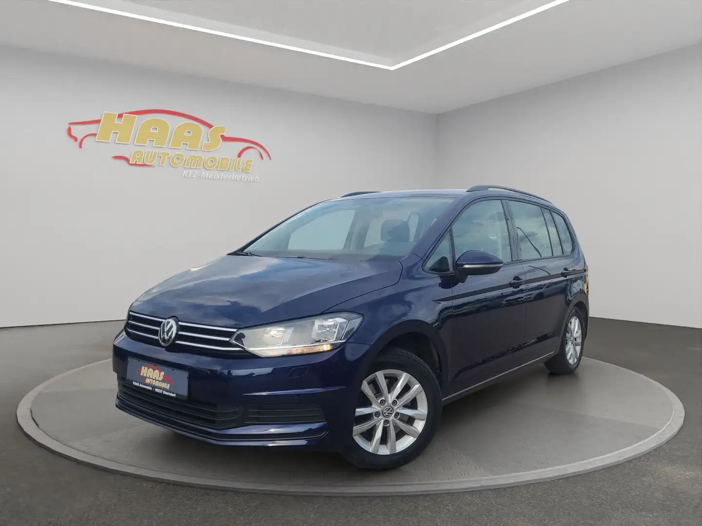Volkswagen Touran Comfortline BMT *Navi*1.Hand* Blauw - 1