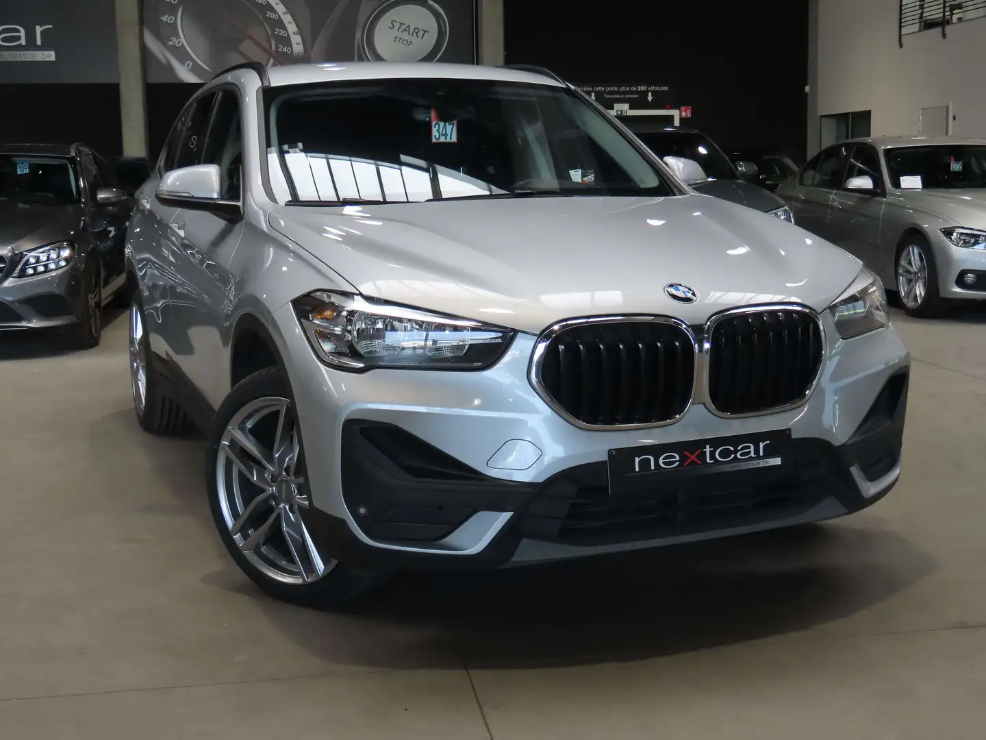 BMW X1 16dA Sdrive Sport *NAVI PRO-PARKING-SIEGES SPORT* Argent - 2