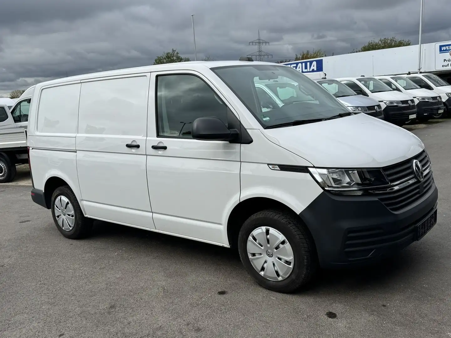 Volkswagen T6 Transporter 6.1 Kasten TDI ACC*Kamera*Klima Blanc - 2