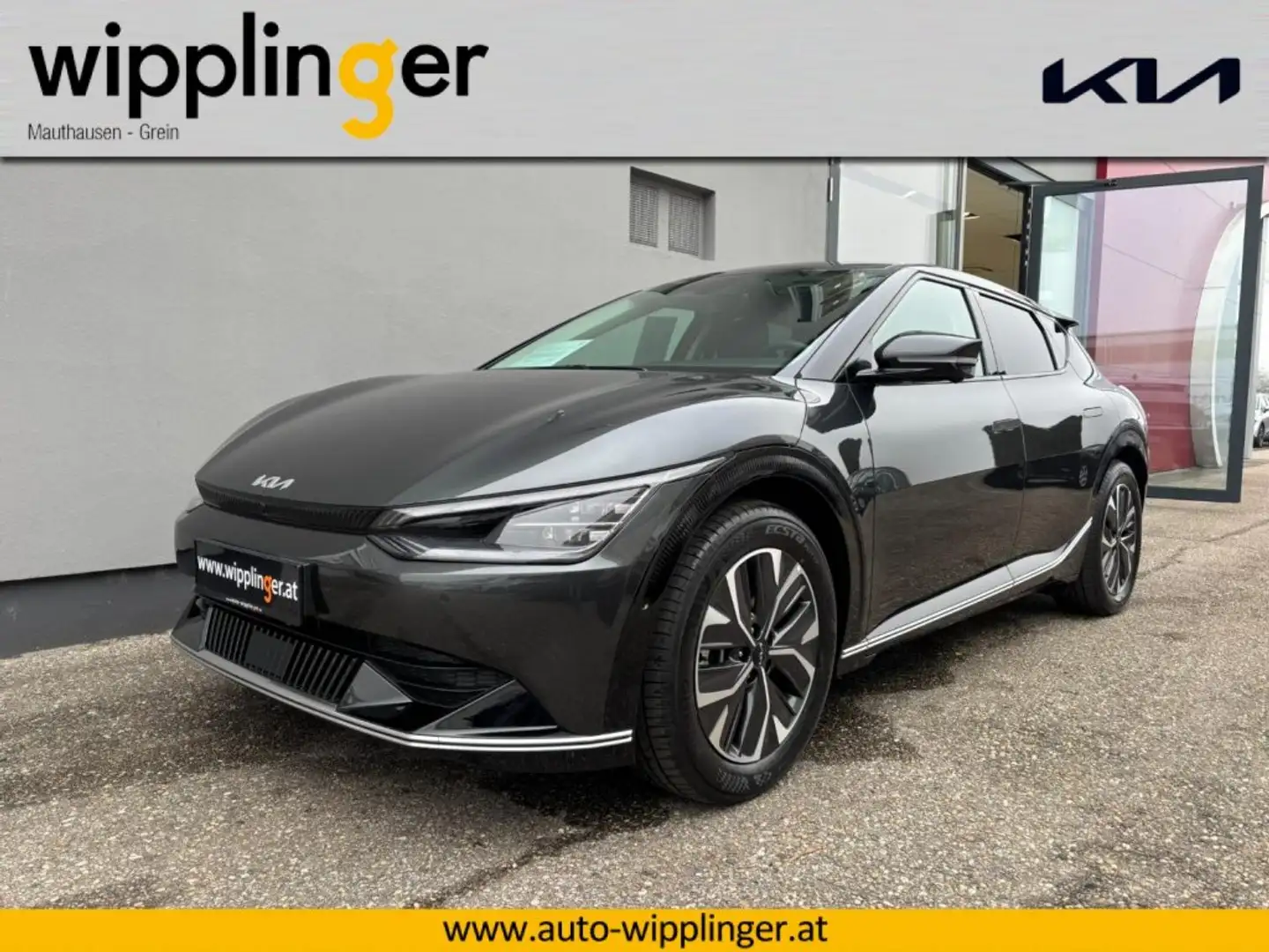 Kia EV6 /AIR/PLUS/77,4KWH/AT/RWD/229/V2L LP.:€ 64.390,00 Grau - 1