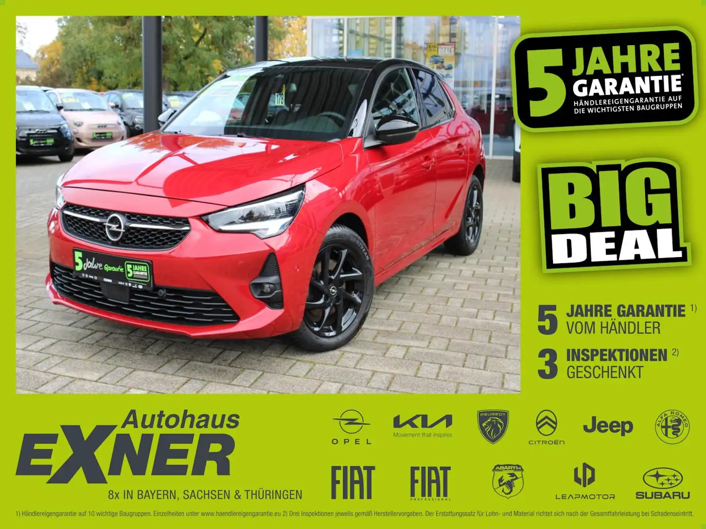Opel Corsa F 1.2 Turbo GS Line Navi+LED+Sitzheizung+ Rot - 1