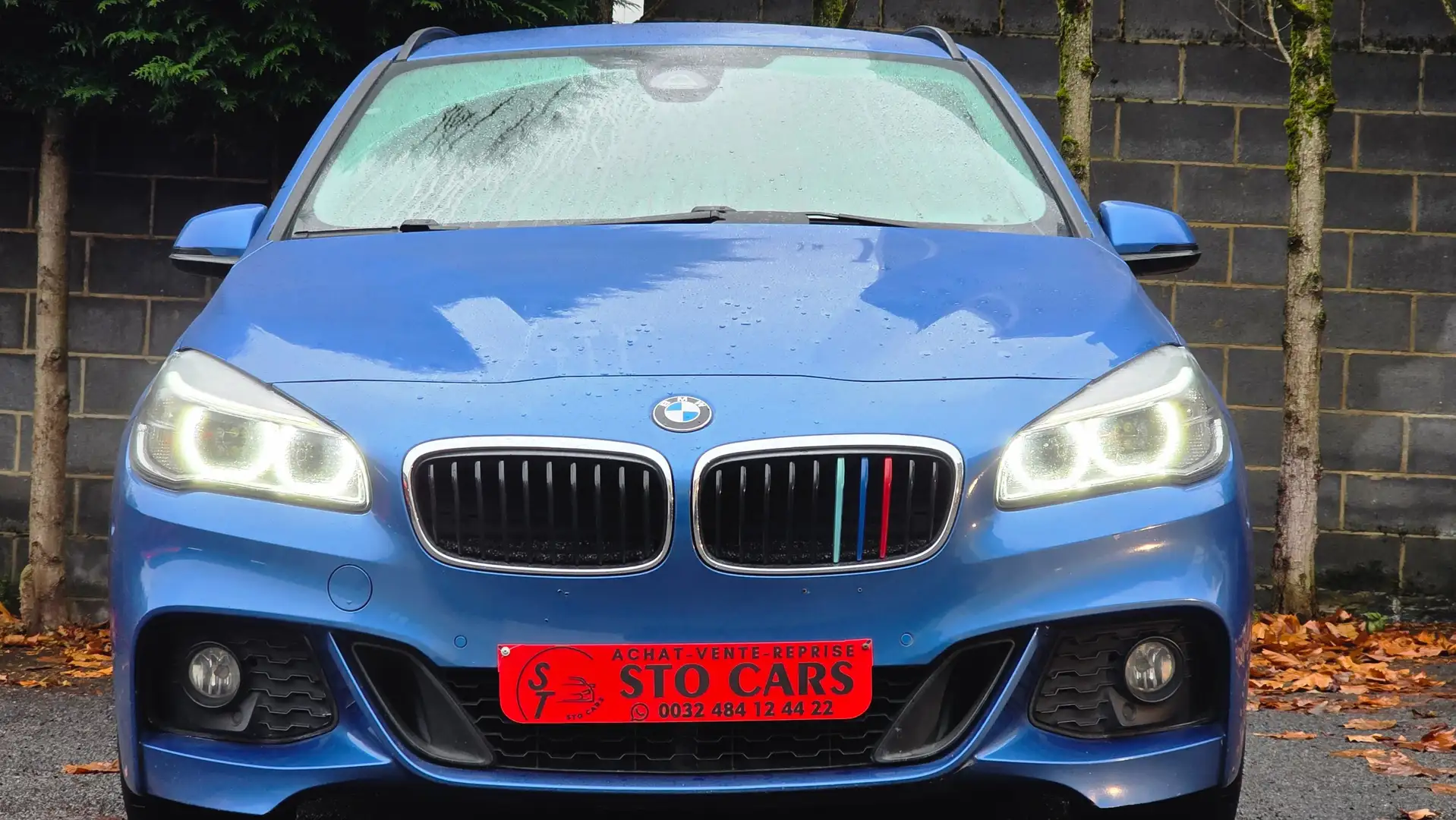 BMW 220 Gran Tourer 220 dA // Pack M // Bleu - 2