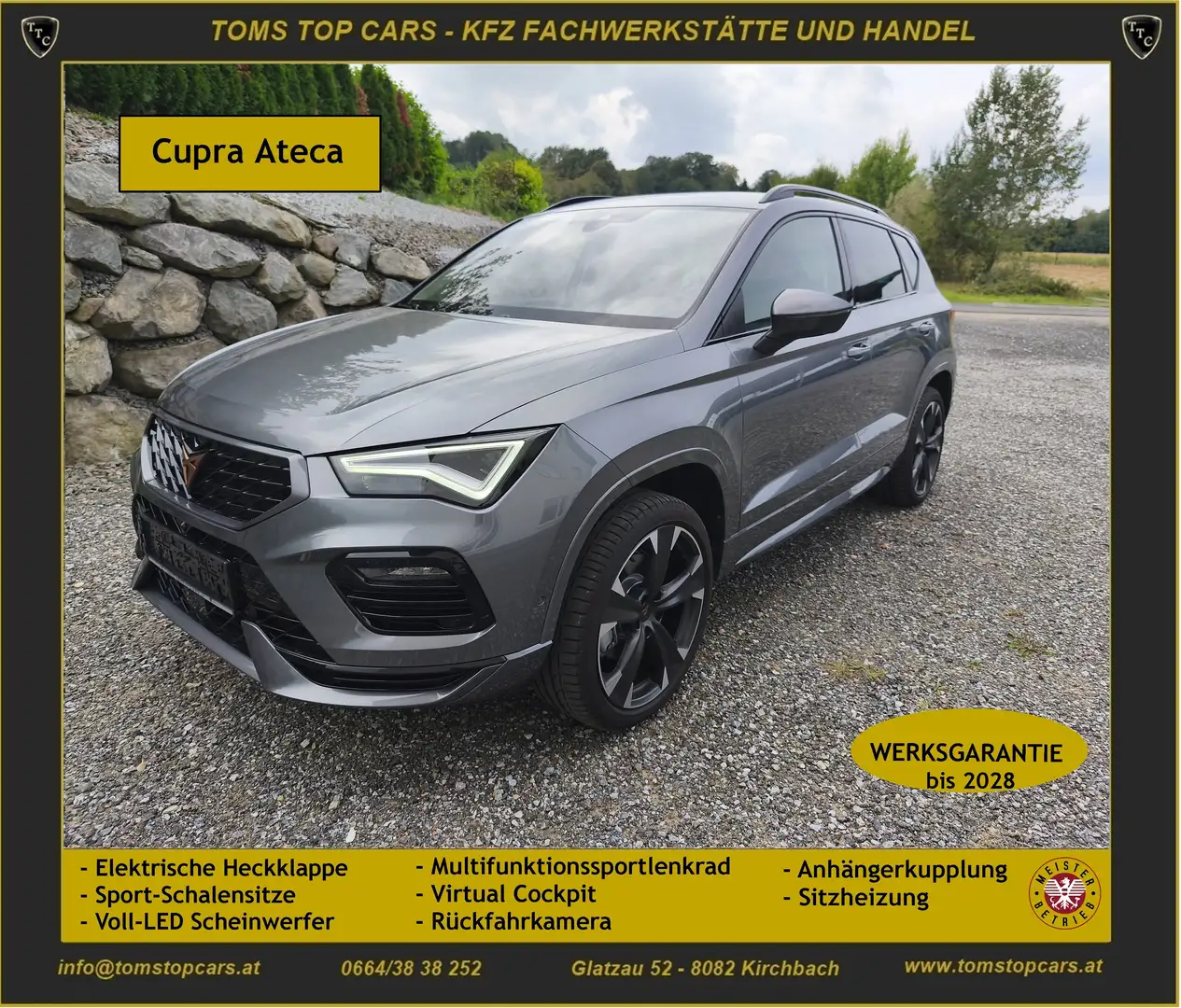 CUPRA Ateca Anhängevorr., Kamera, Leasingfähig Grau - 1