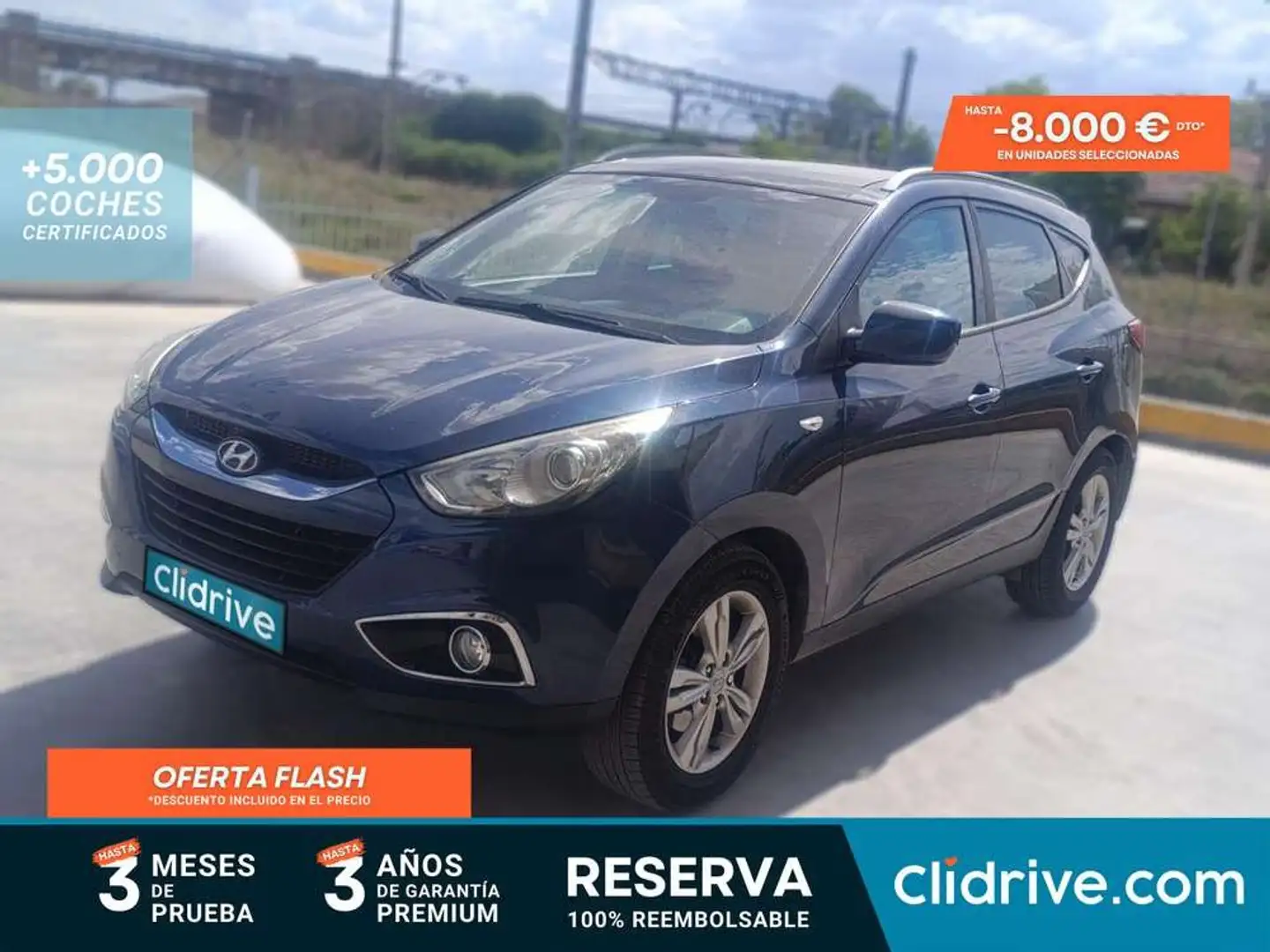 Hyundai iX35 1.7CRDI Comfort 4x2 Azul - 1