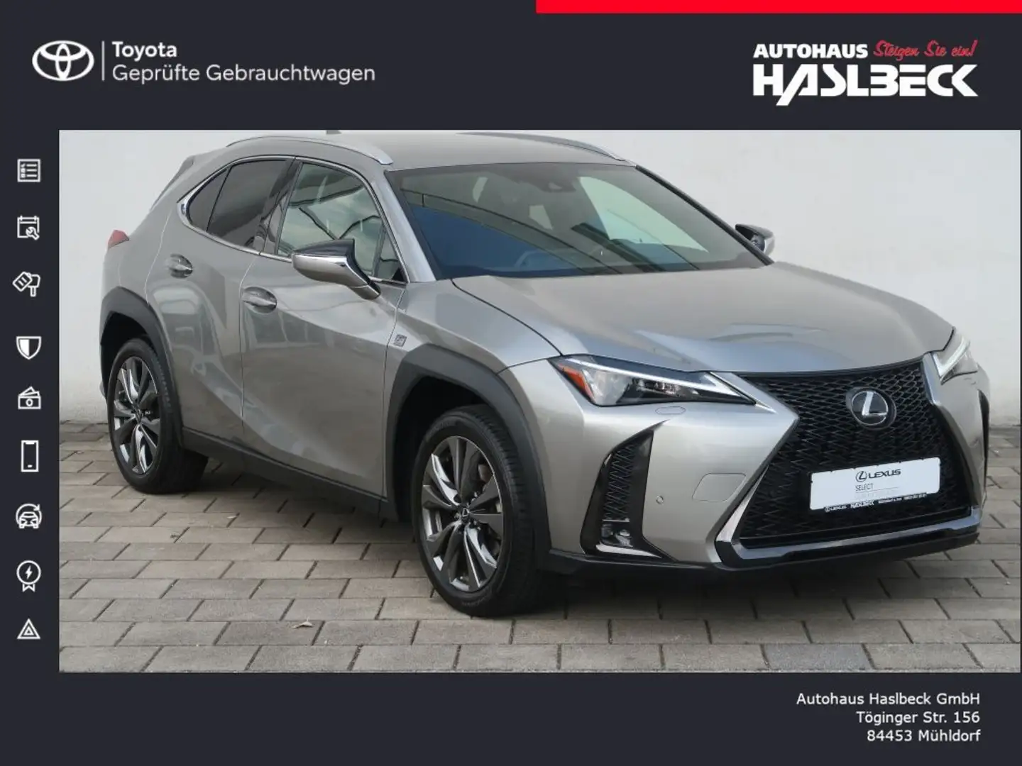 Lexus UX 250h F SPORT Design Silber - 1