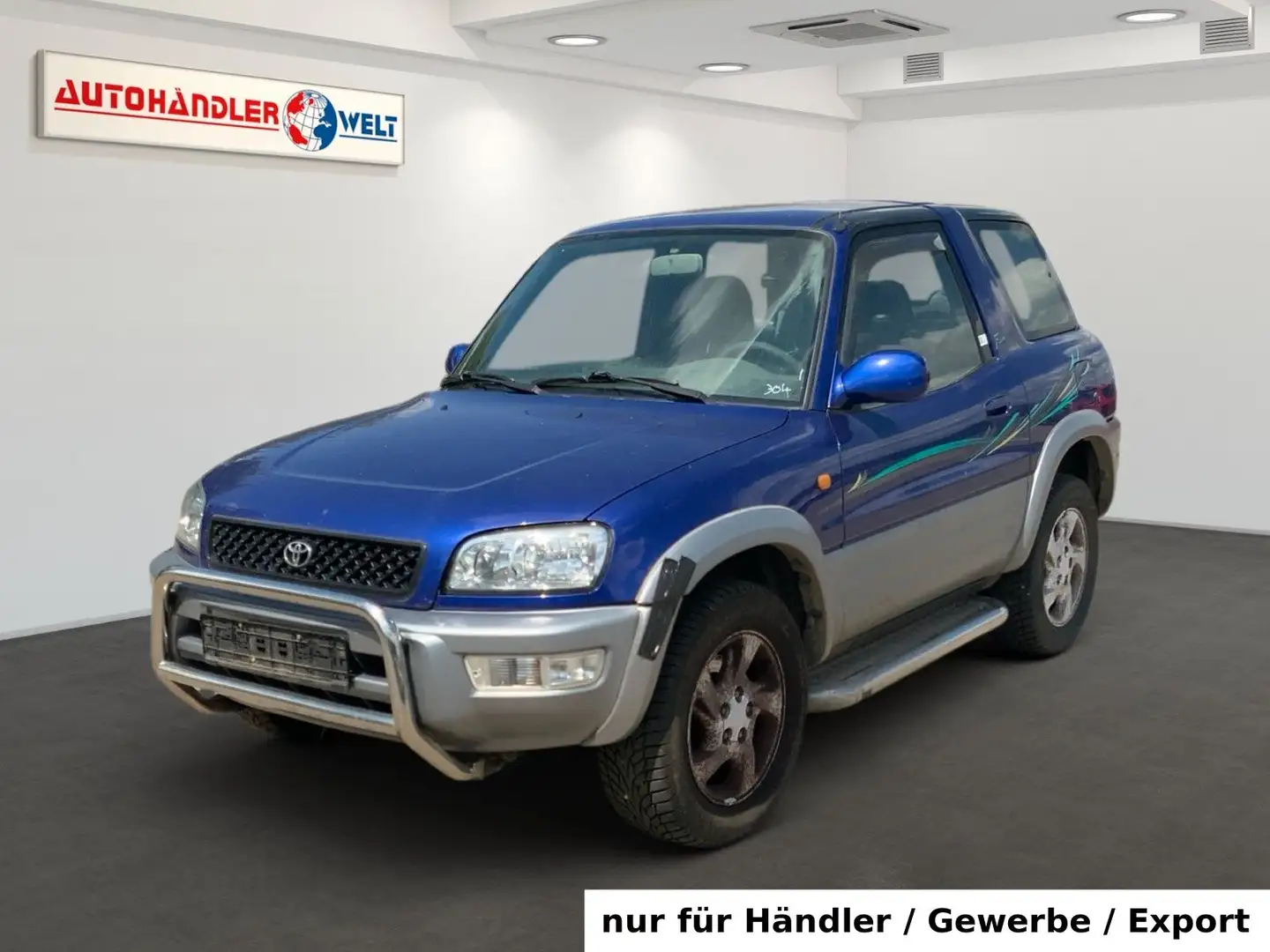 Toyota RAV 4 2.0 4x4 Fun AHK Bleu - 1