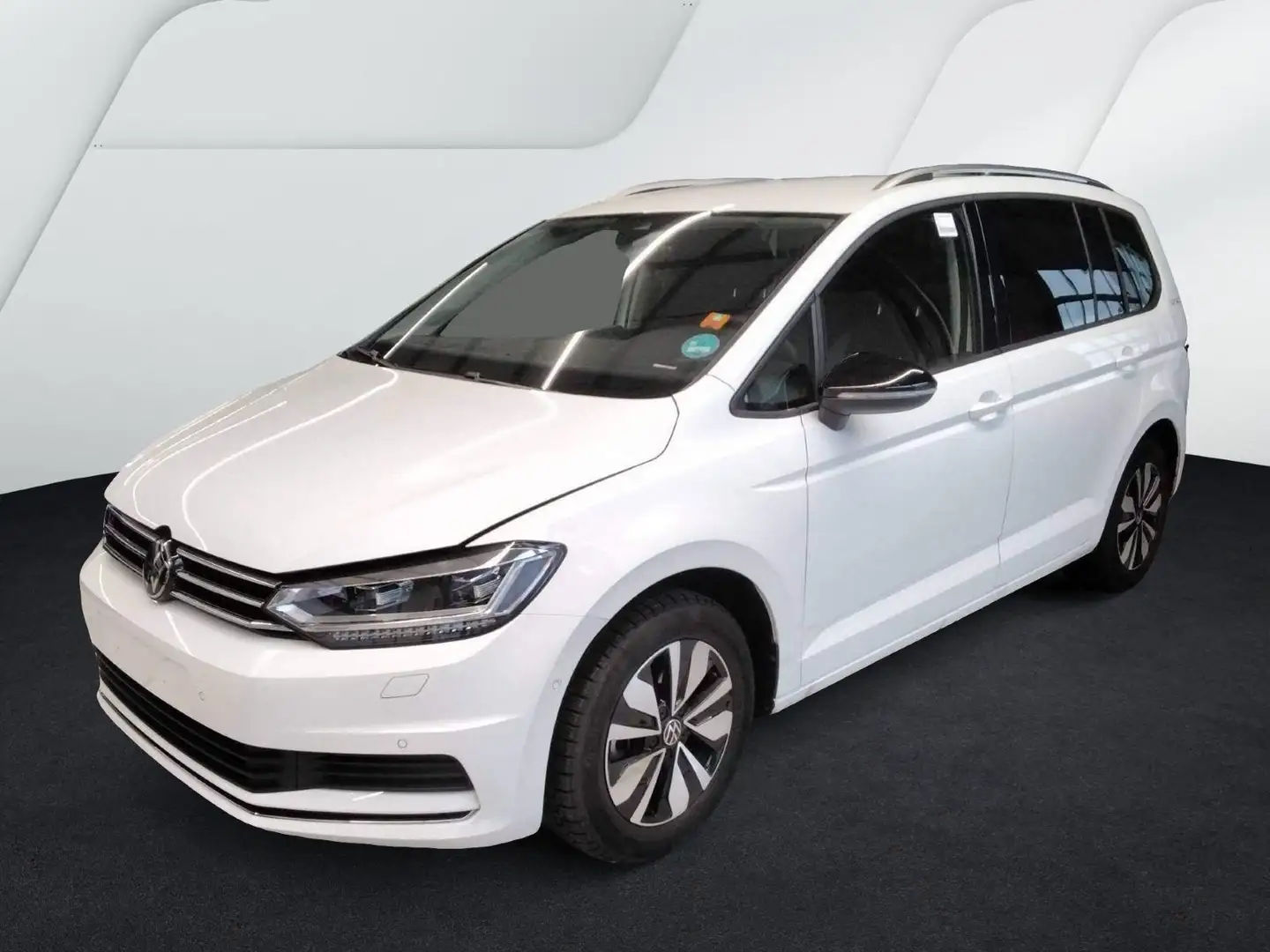 Volkswagen Touran 1.5 TSI DSG GOAL MATRIX+NAVI+AHK+ACC+7SI Weiß - 2