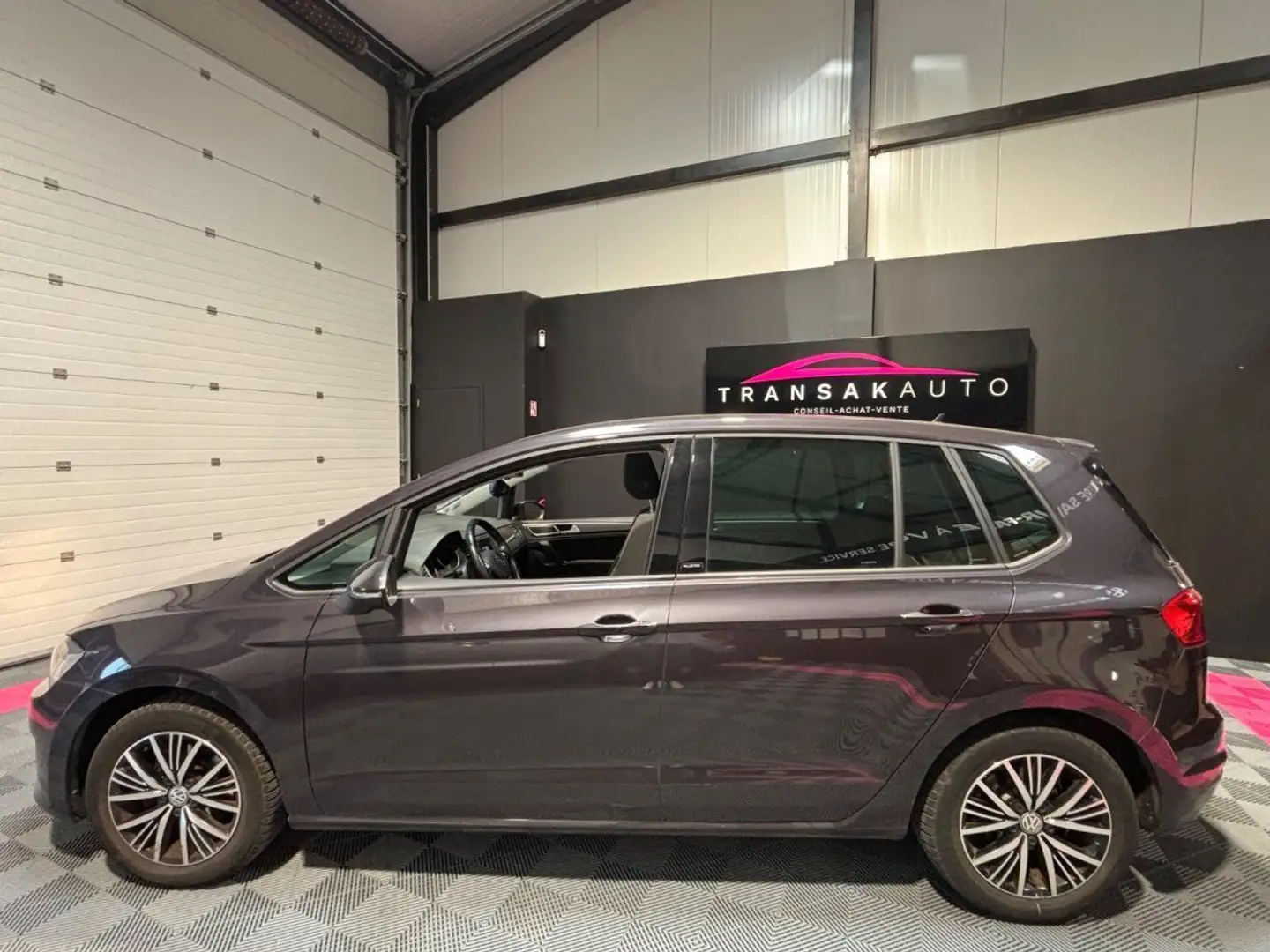Volkswagen Golf Sportsvan 1.4 TSI 125 BMT Série Spéciale Allstar Gris - 2