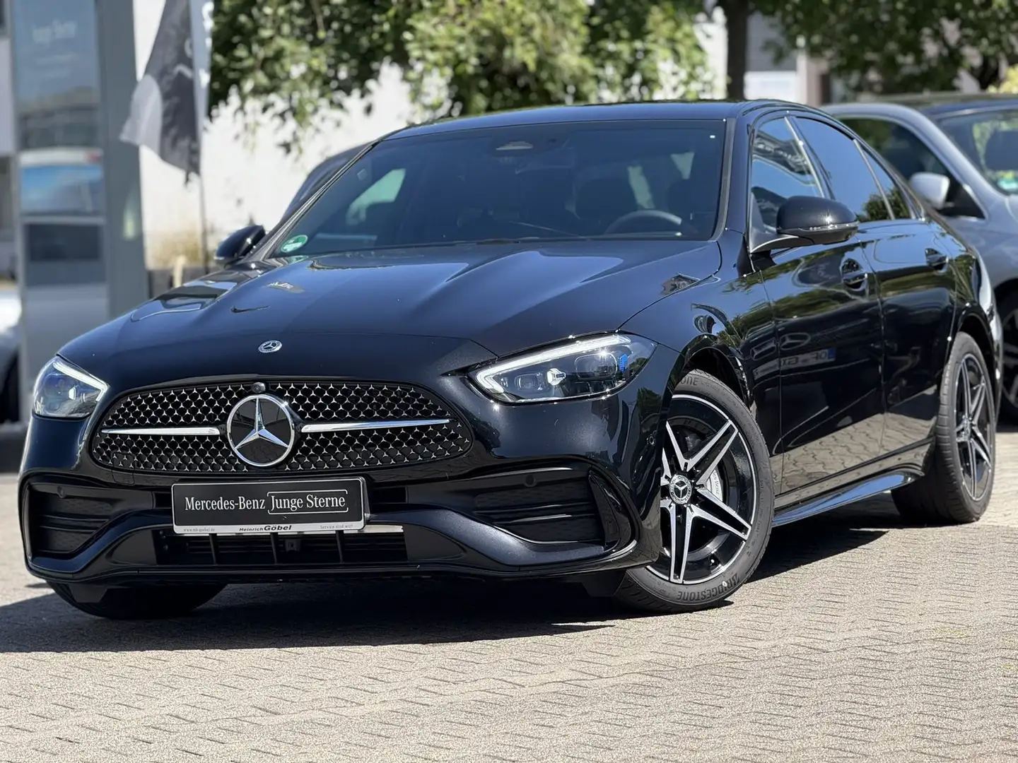 Mercedes-Benz C 200 AMG*AHK*MEMORY*AMBIENTE*DIGITAL*360° Schwarz - 1