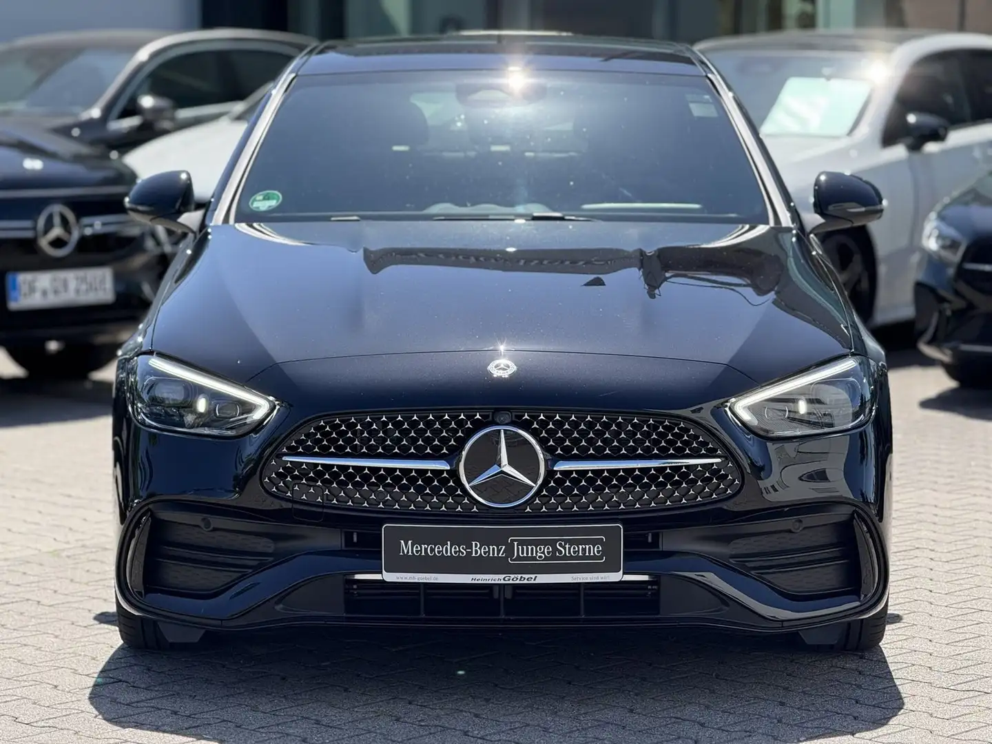 Mercedes-Benz C 200 AMG*AHK*MEMORY*AMBIENTE*DIGITAL*360° Schwarz - 2