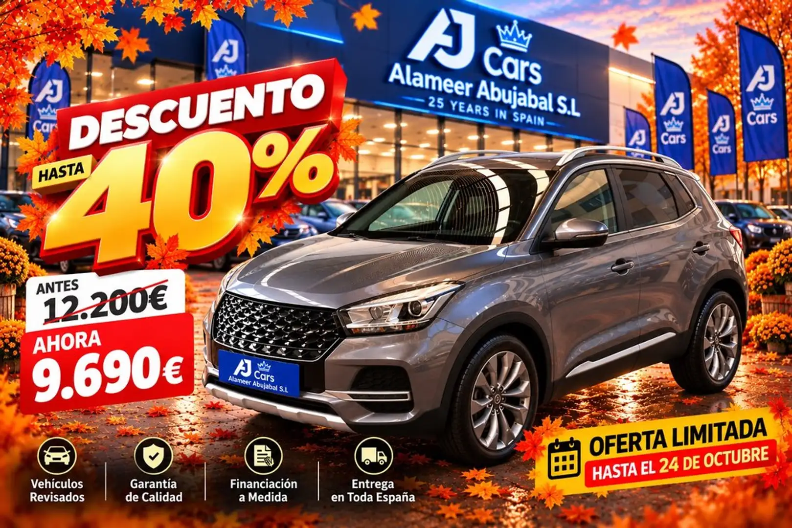 DR Automobiles DR1.0 1.5 Gris - 1
