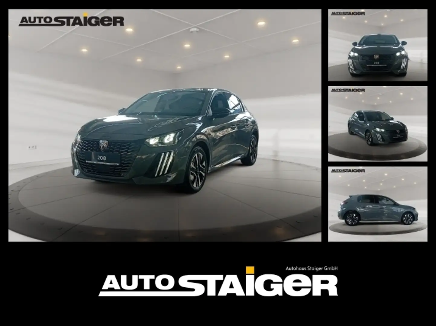 Peugeot 208 Allure 100 *LED*Klimaautomatik*SHZ*PDC* Grau - 1