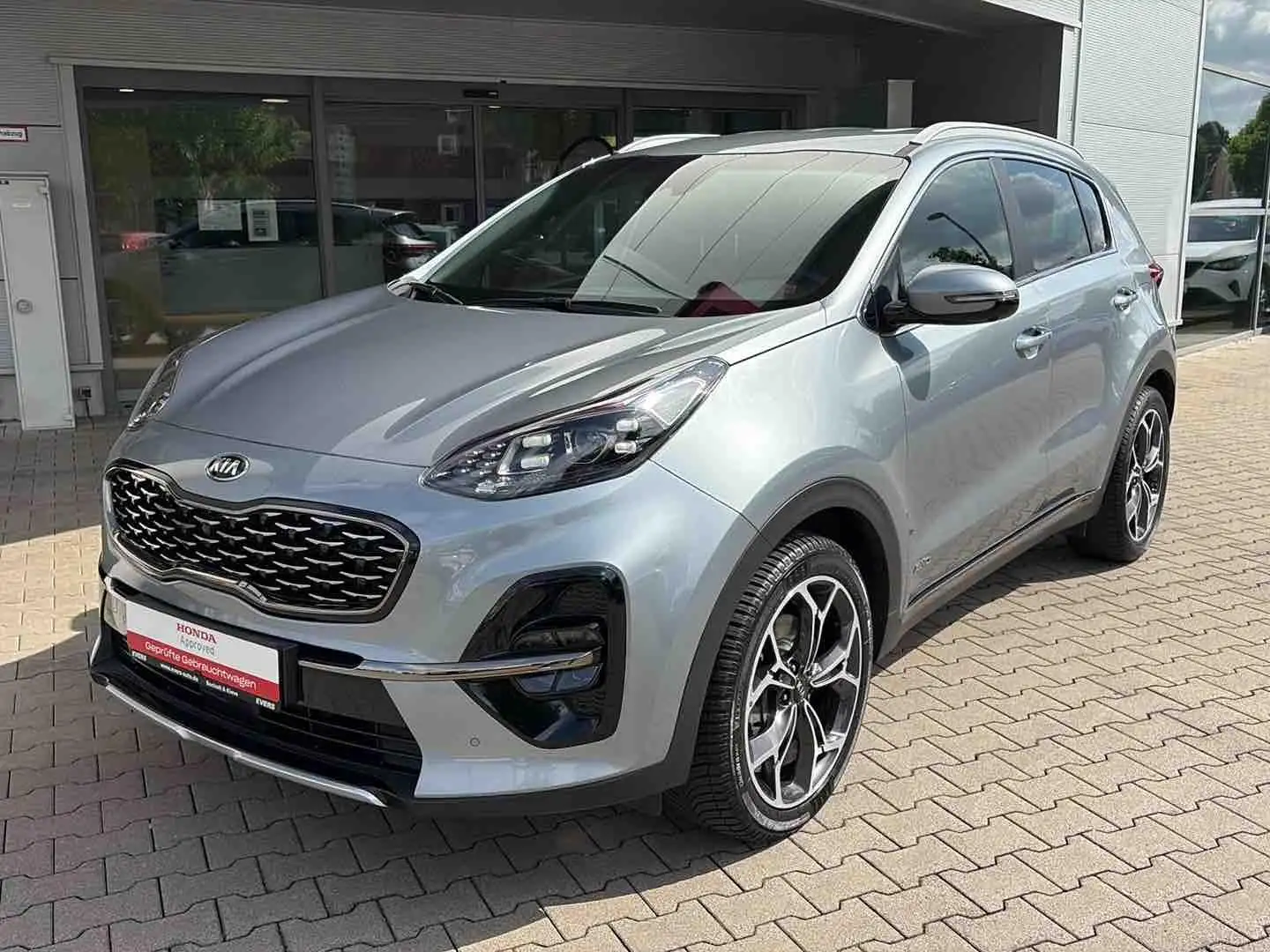 Kia Sportage GT-Line 4WD 1.6 CRDi NAVI 360°-CAM TOTW Argento - 2