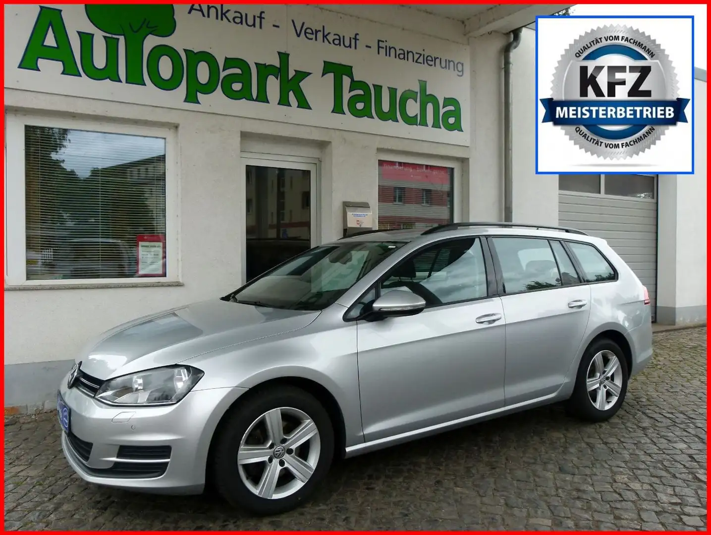 Volkswagen Golf VII Variant DSG AHK Navi TÜV 2027 +GARANTIE Argent - 1