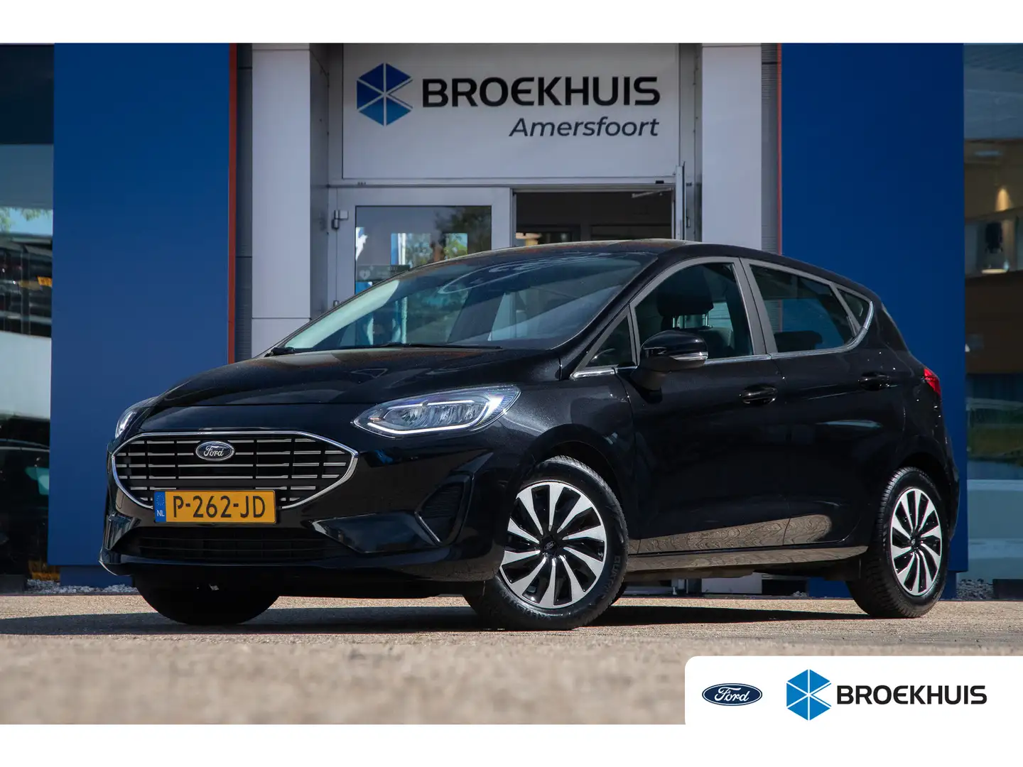 Ford Fiesta 1.0 EcoBoost Hybrid Titanium| Airco (automatisch) Nero - 1