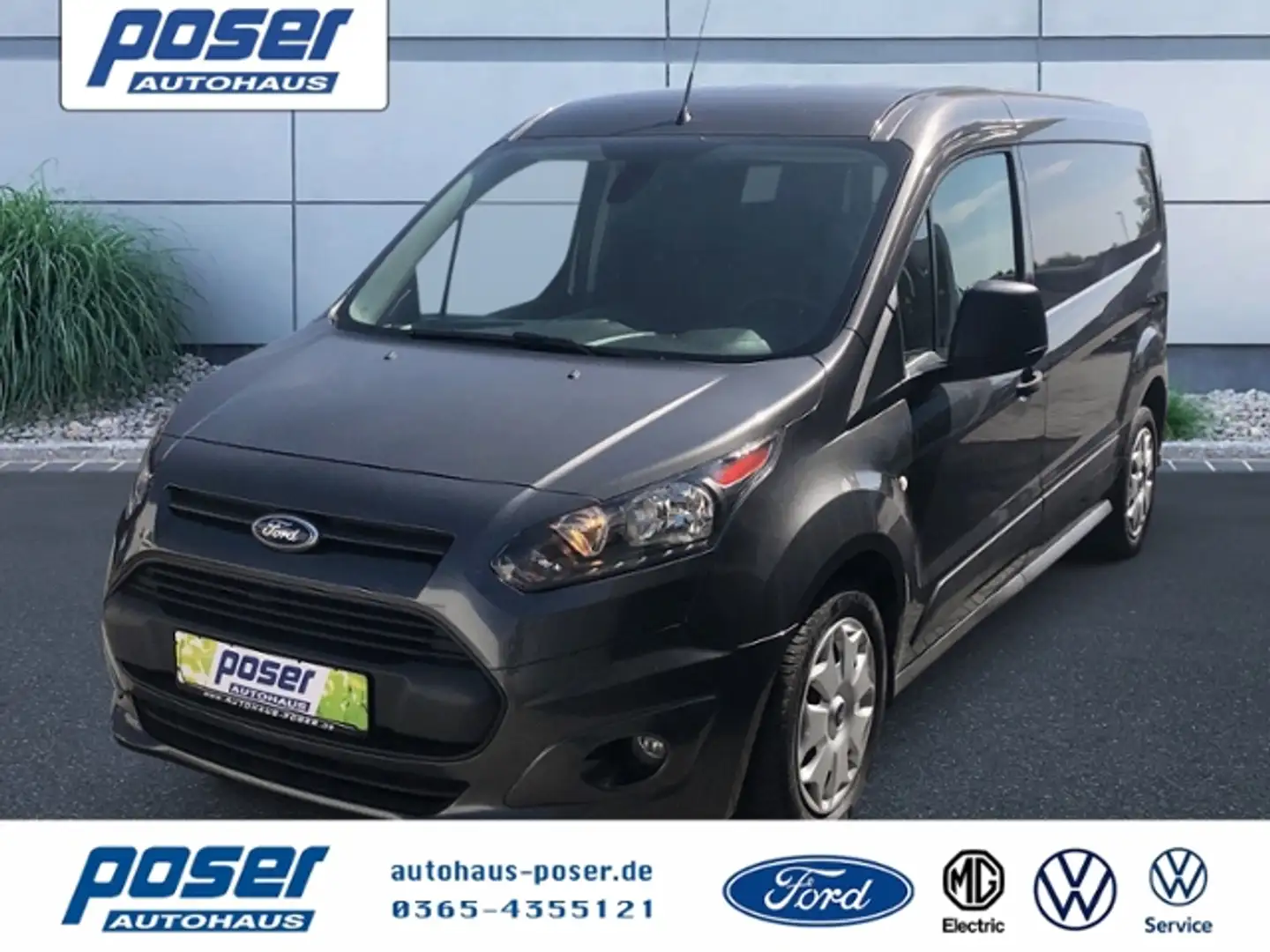 Ford Transit Connect 1.5 TDCi Trend 210 (L2) Automati Grijs - 1
