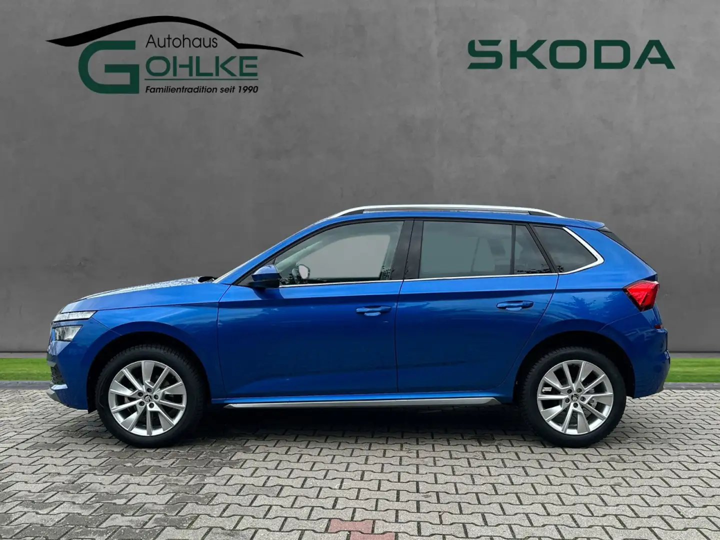 Skoda Kamiq Style 1.0T 81kW*LED*Climatronic*Sitzheizun Klima Blau - 2