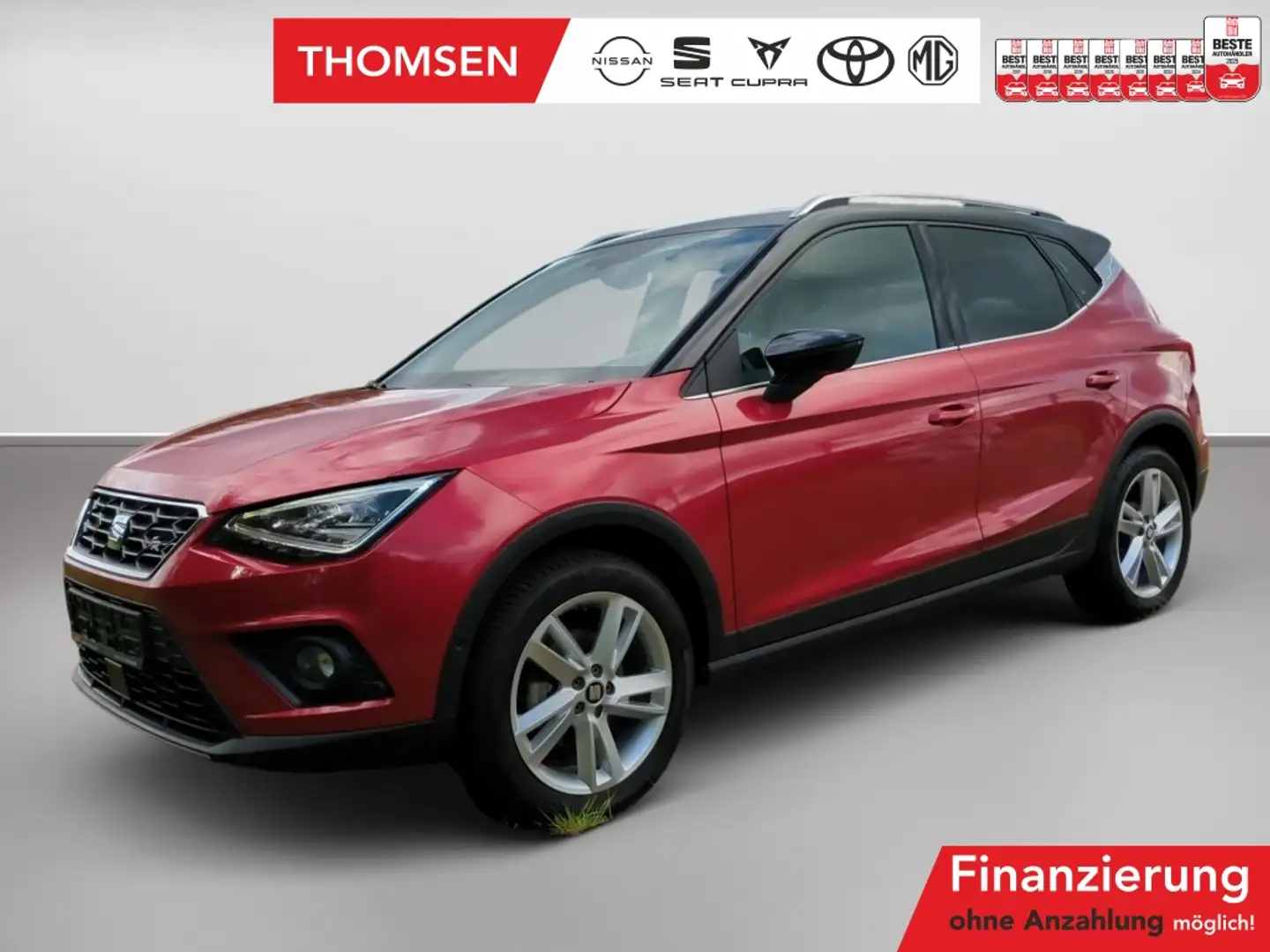 SEAT Arona 1.0 TSI FR AUT LED Navi PDC Winterp. Rood - 1