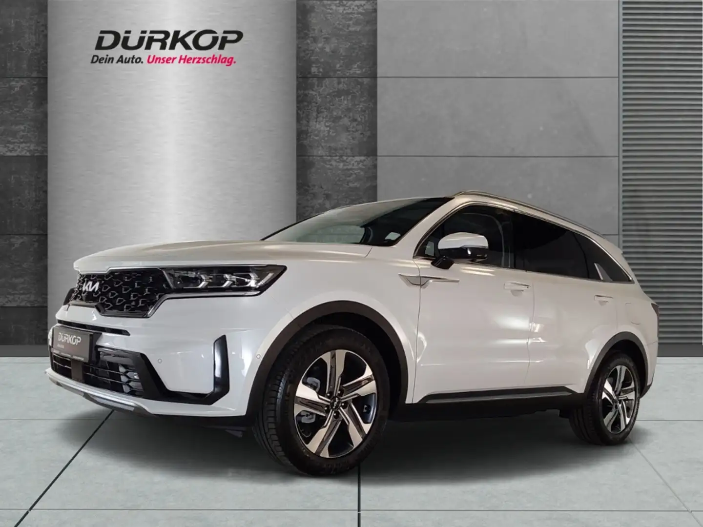 Kia Sorento Platinum Allrad HEV 7-Sitzer HUD El. Panodach Navi Bianco - 2