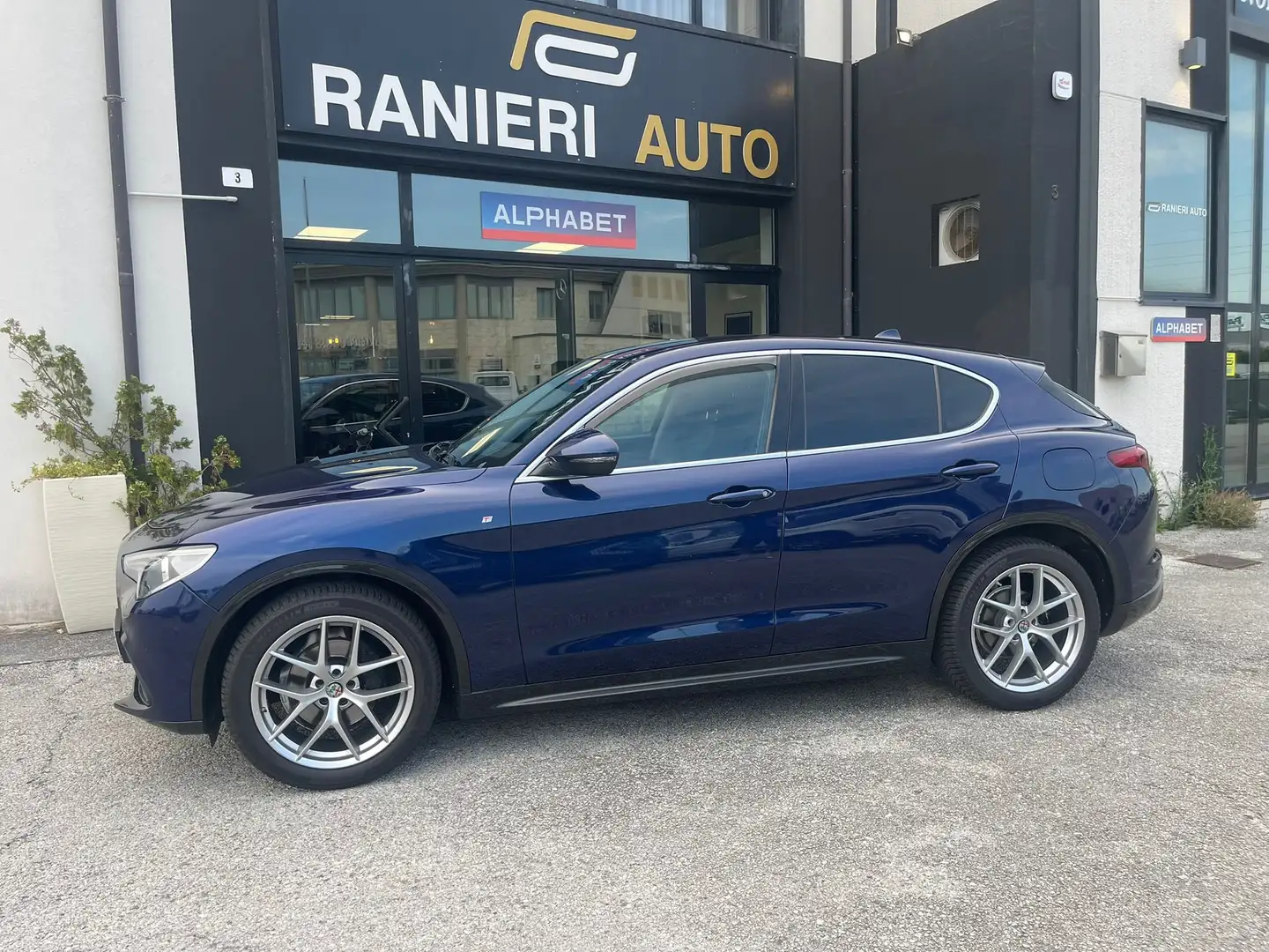 Alfa Romeo Stelvio Stelvio 2020 2.2 t Ti Q4 210cv auto MY 20 Blauw - 2